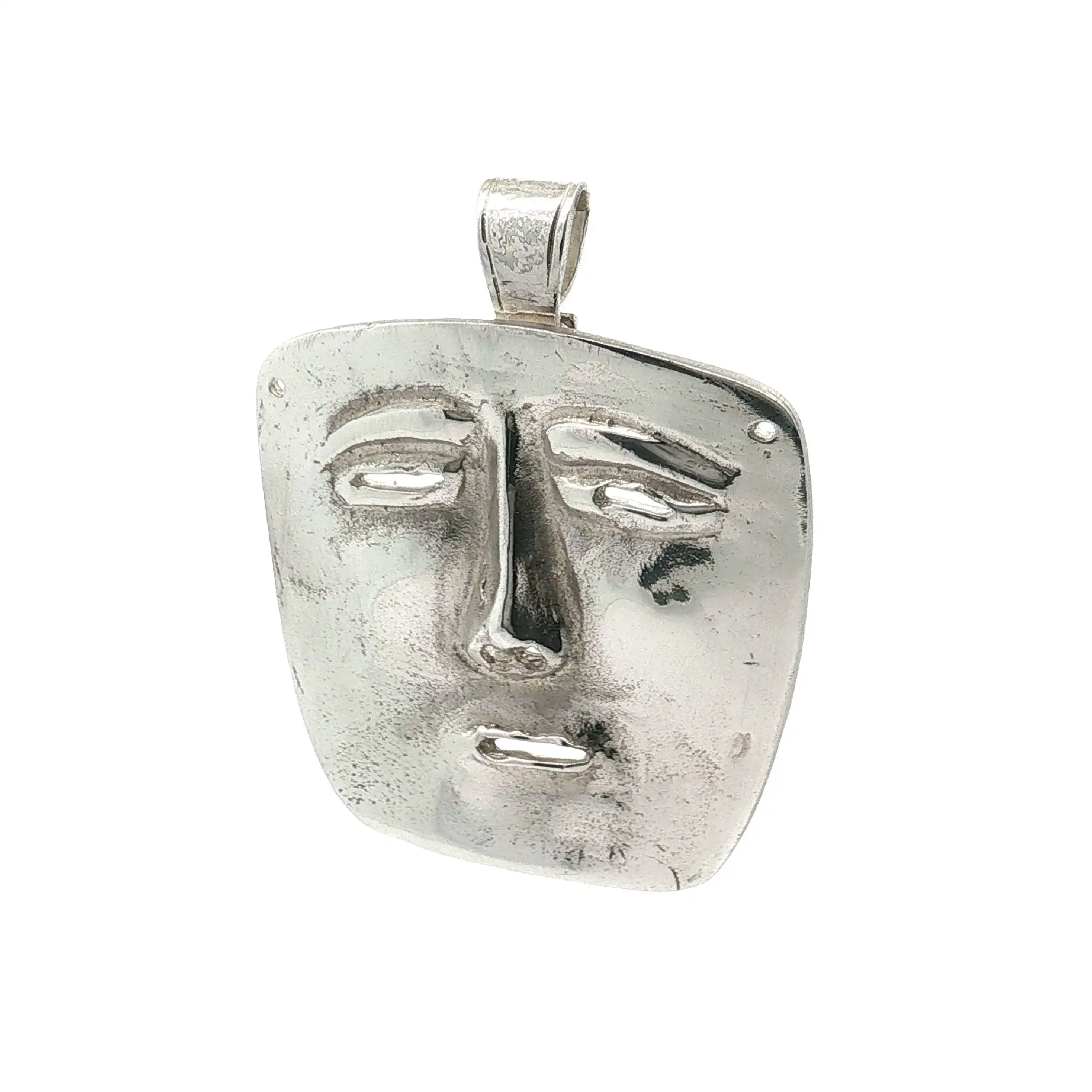 Anhänger Silber Gesicht / Maske