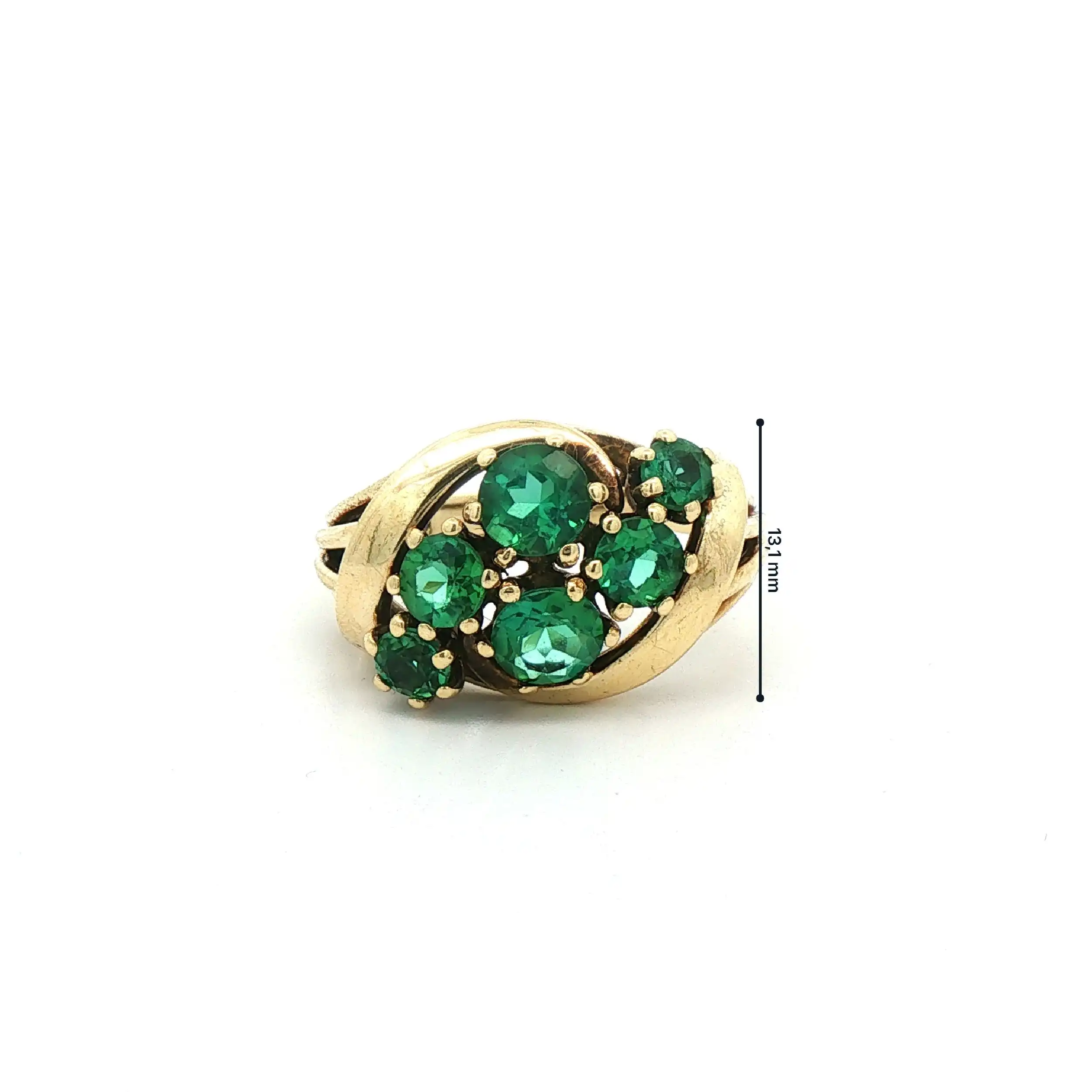 Ring Gelbgold mit Turmalin