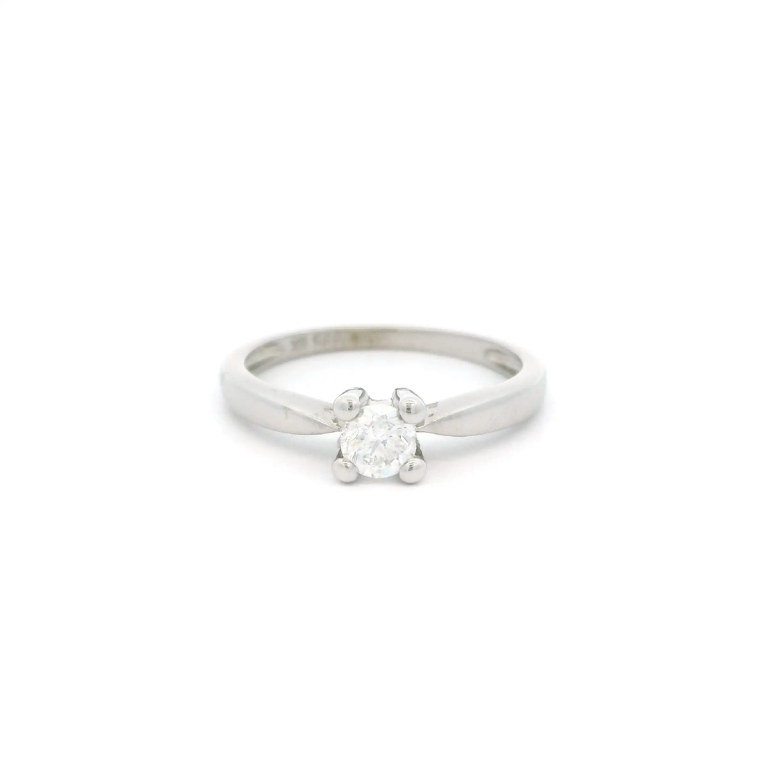 Ring Weißgold mit Brillant