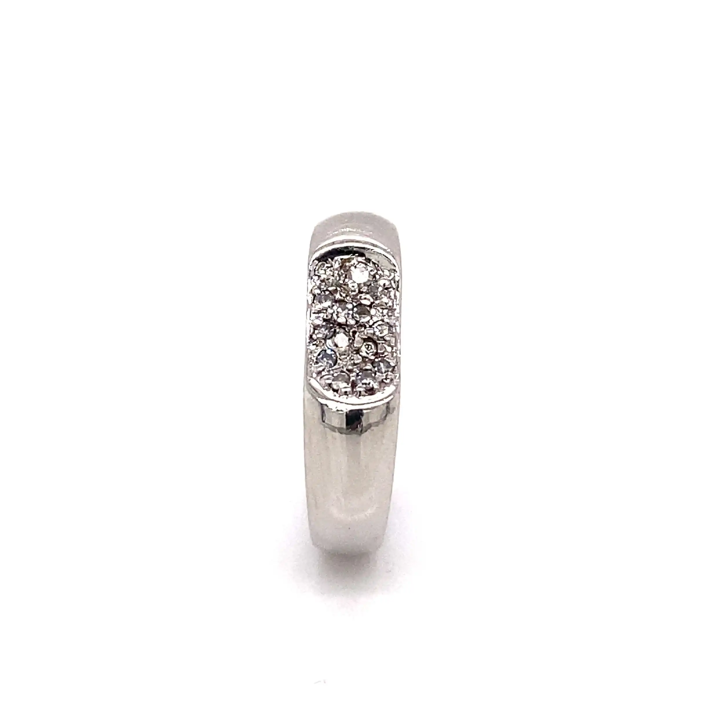 Ring Weißgold mit Diamanten Ring Weißgold mit Diamanten