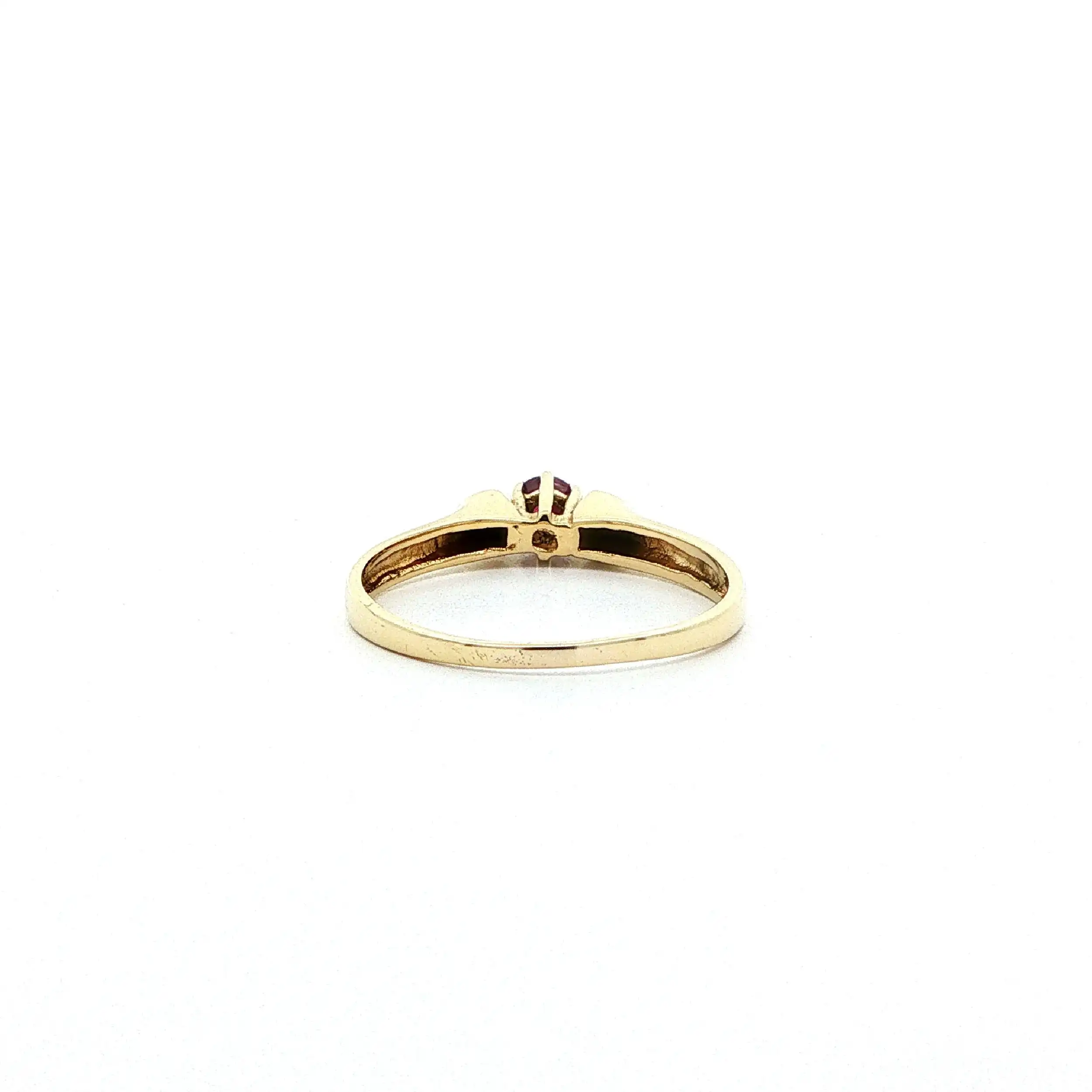 Ring Gelbgold mit Rubin