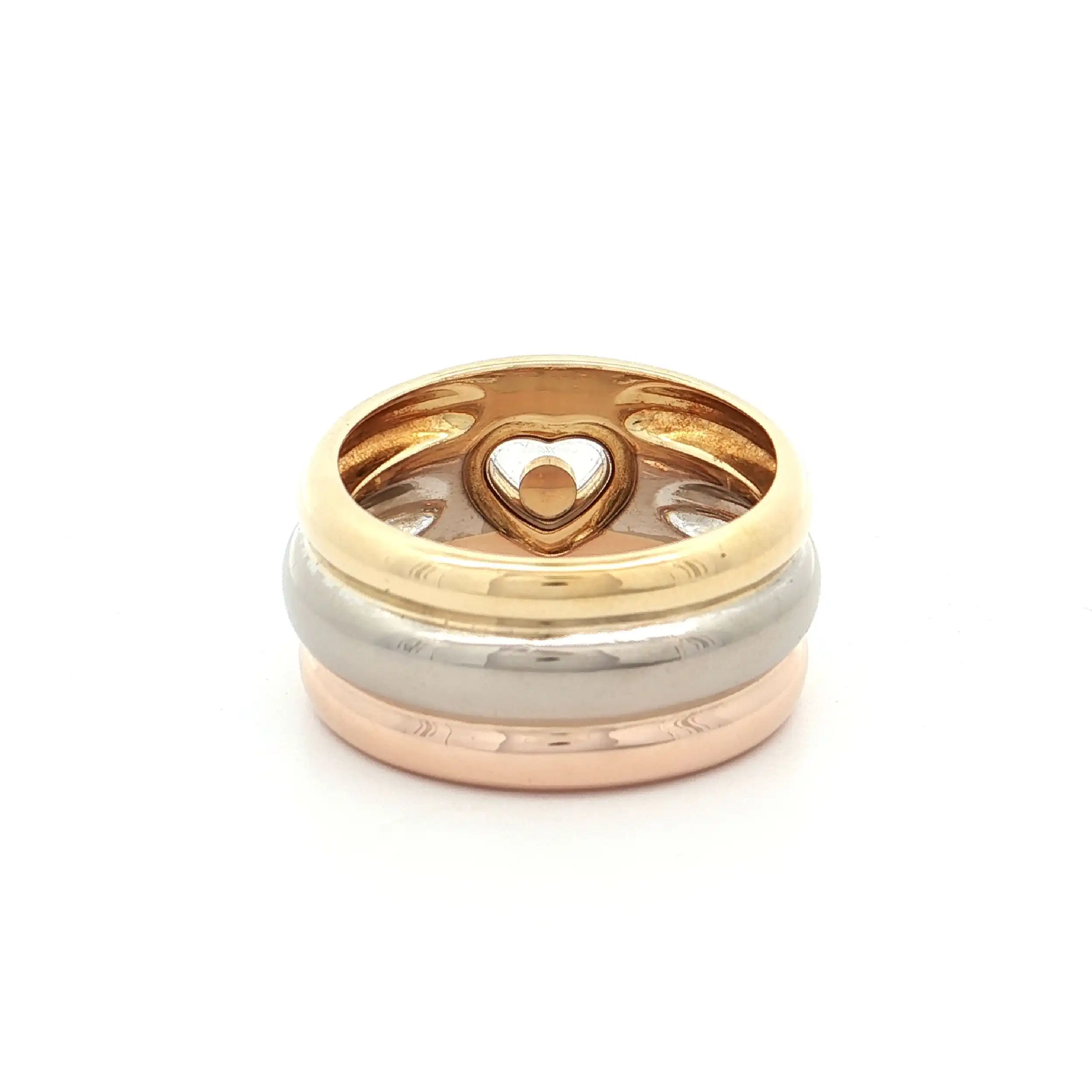 Ring Tricolor "Chopard Happy Diamonds"