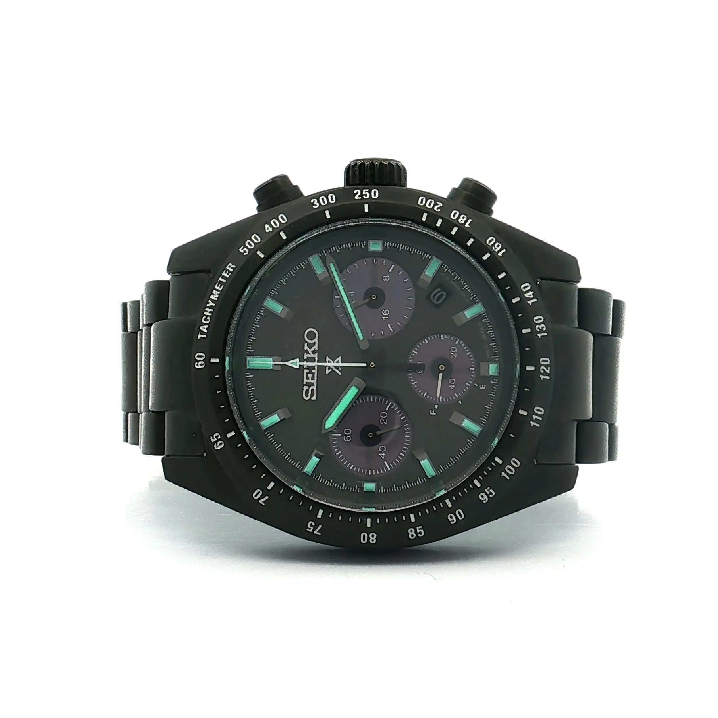 Herrenuhr Seiko Prospex Speedtimer Black Edition Herrenuhr Seiko Prospex Speedtimer Black Edition