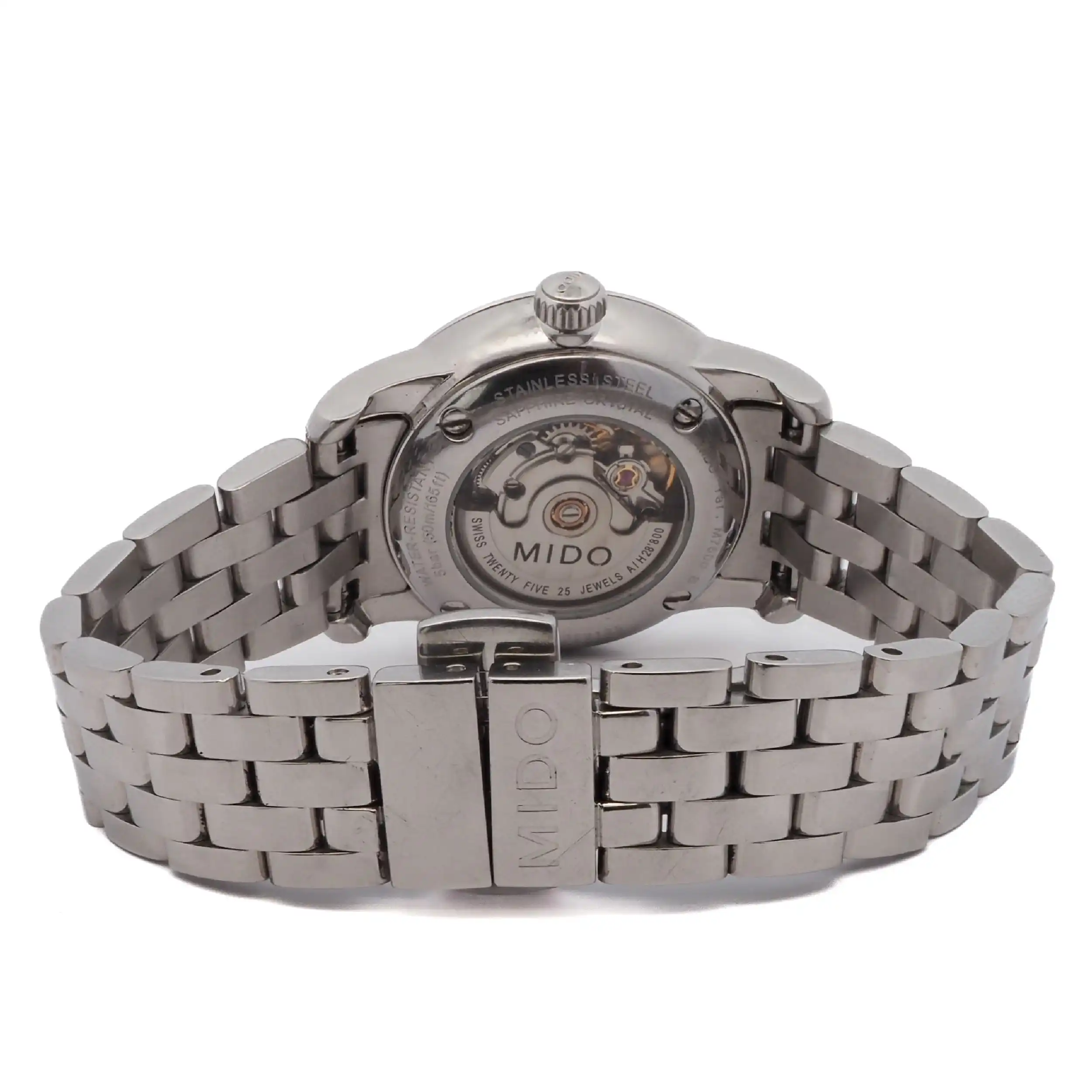 Damenuhr Mido Baroncelli  Automatic Stahl Ref.M7600 B
