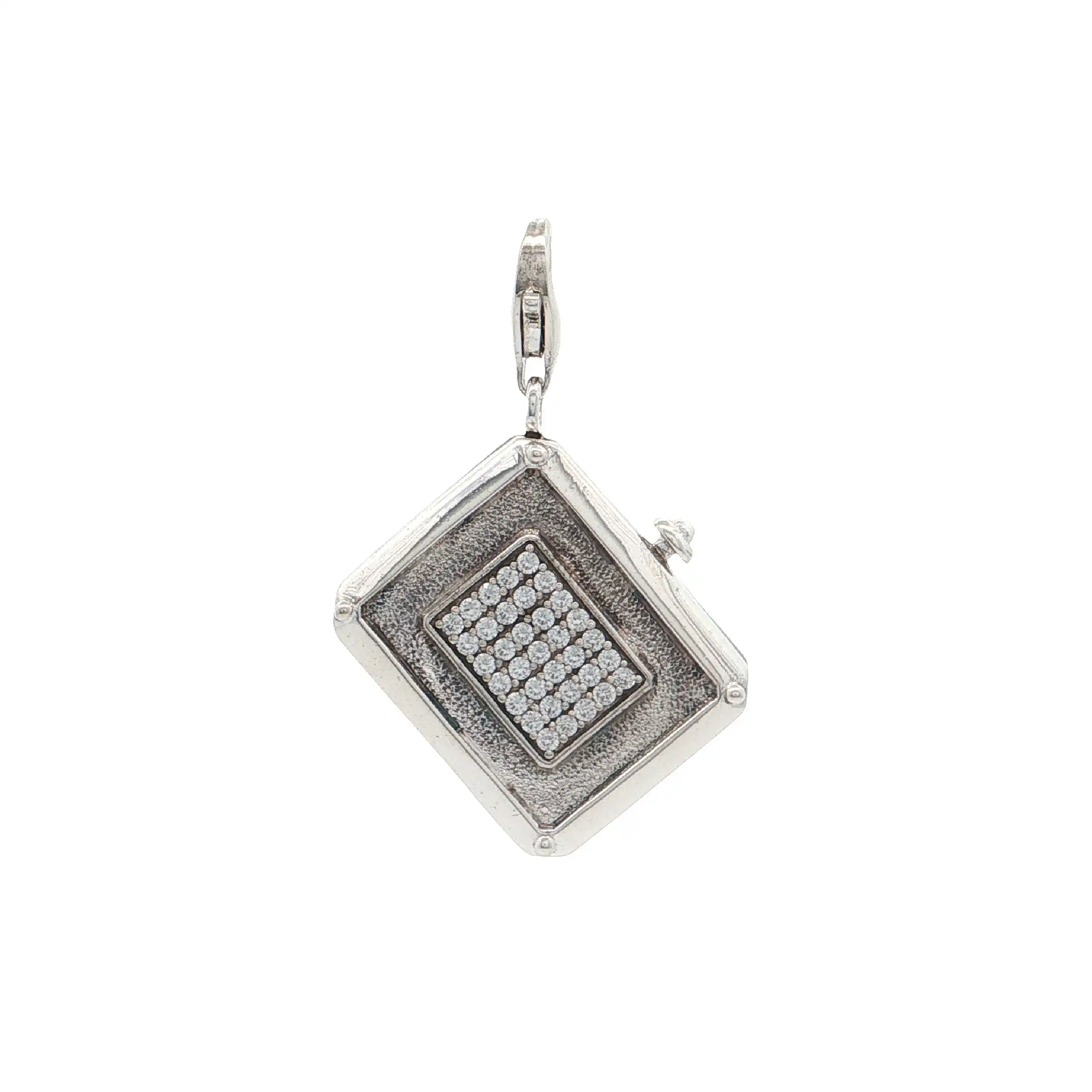Anhänger/Charm Silber Buch mit Zirkonia "Thomas Sabo" Anhänger/Charm Silber Buch mit Zirkonia "Thomas Sabo"