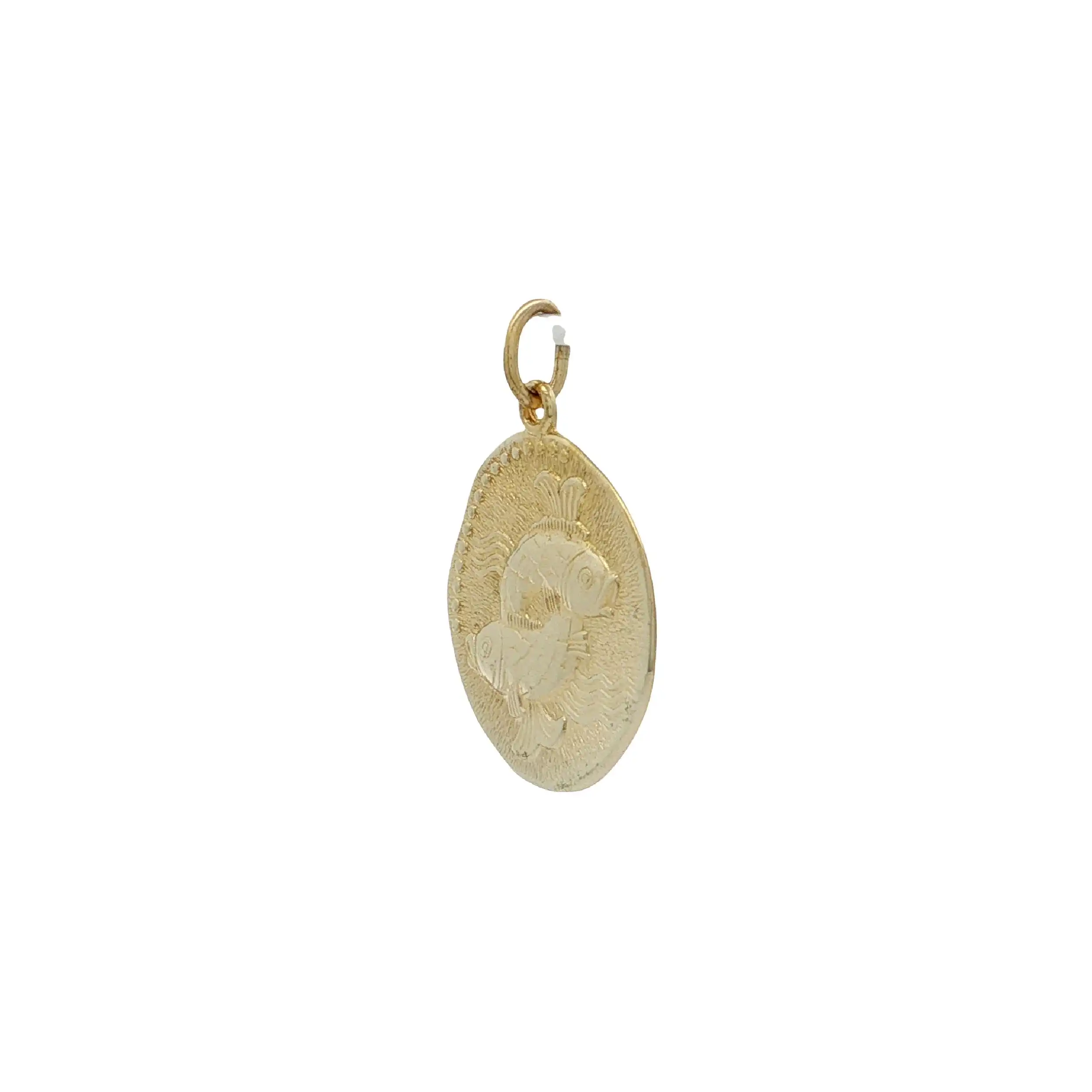 Anhänger Gelbgold "Sternzeichen Fisch"