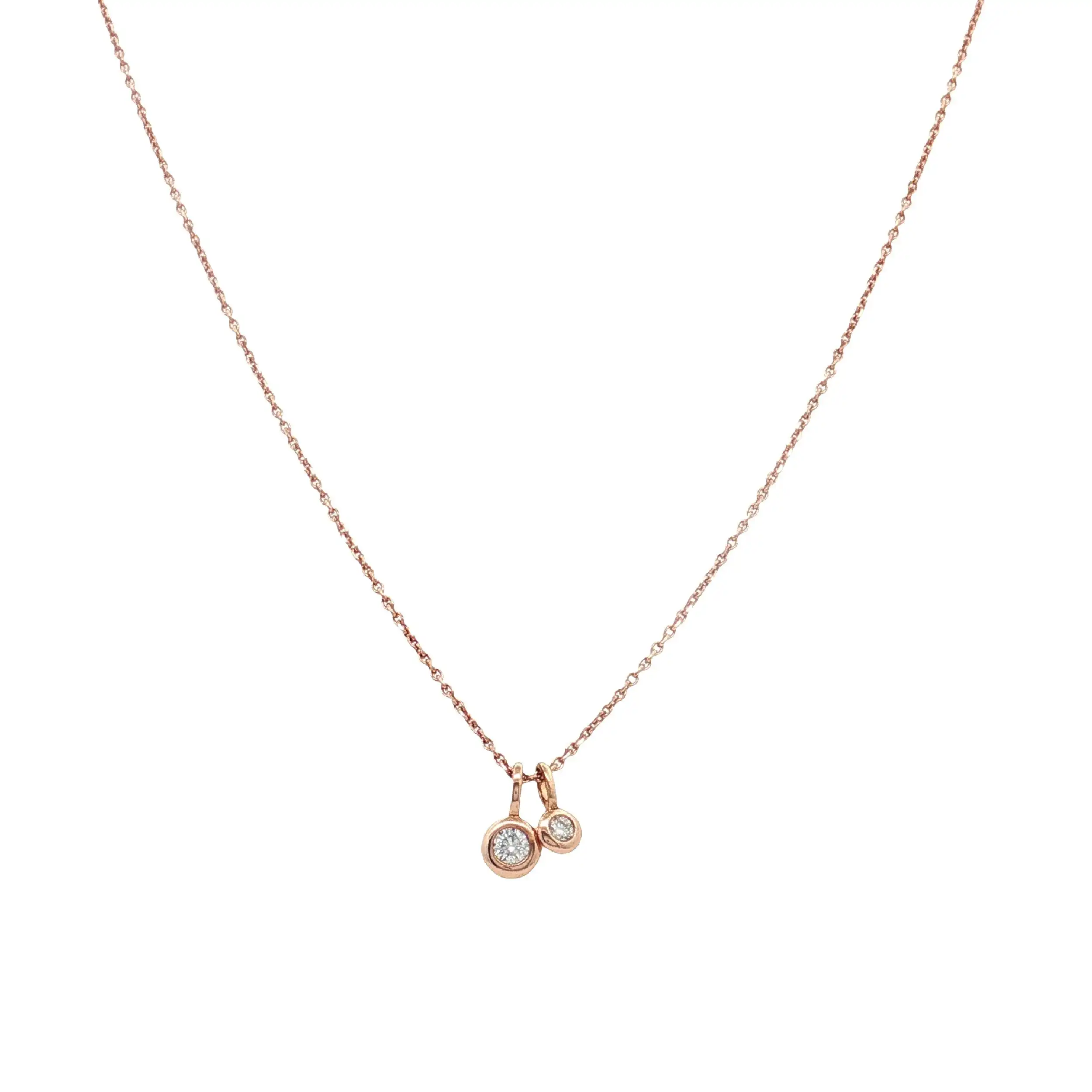 Collier Rosegold Capolavoro Prosecco mit Brillanten Collier Rosegold Capolavoro Prosecco mit Brillanten