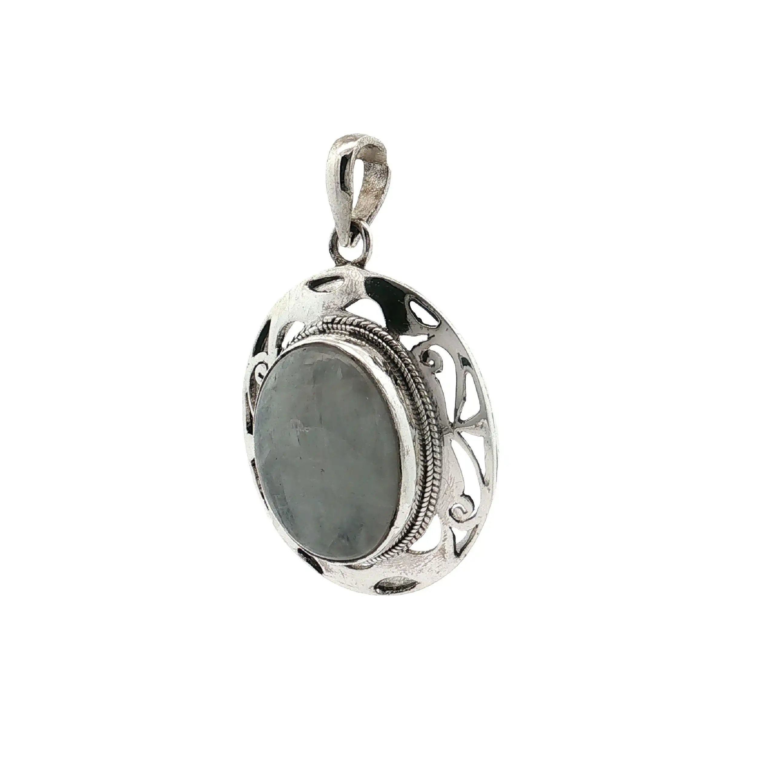 Anhänger Silber mit Mondstein