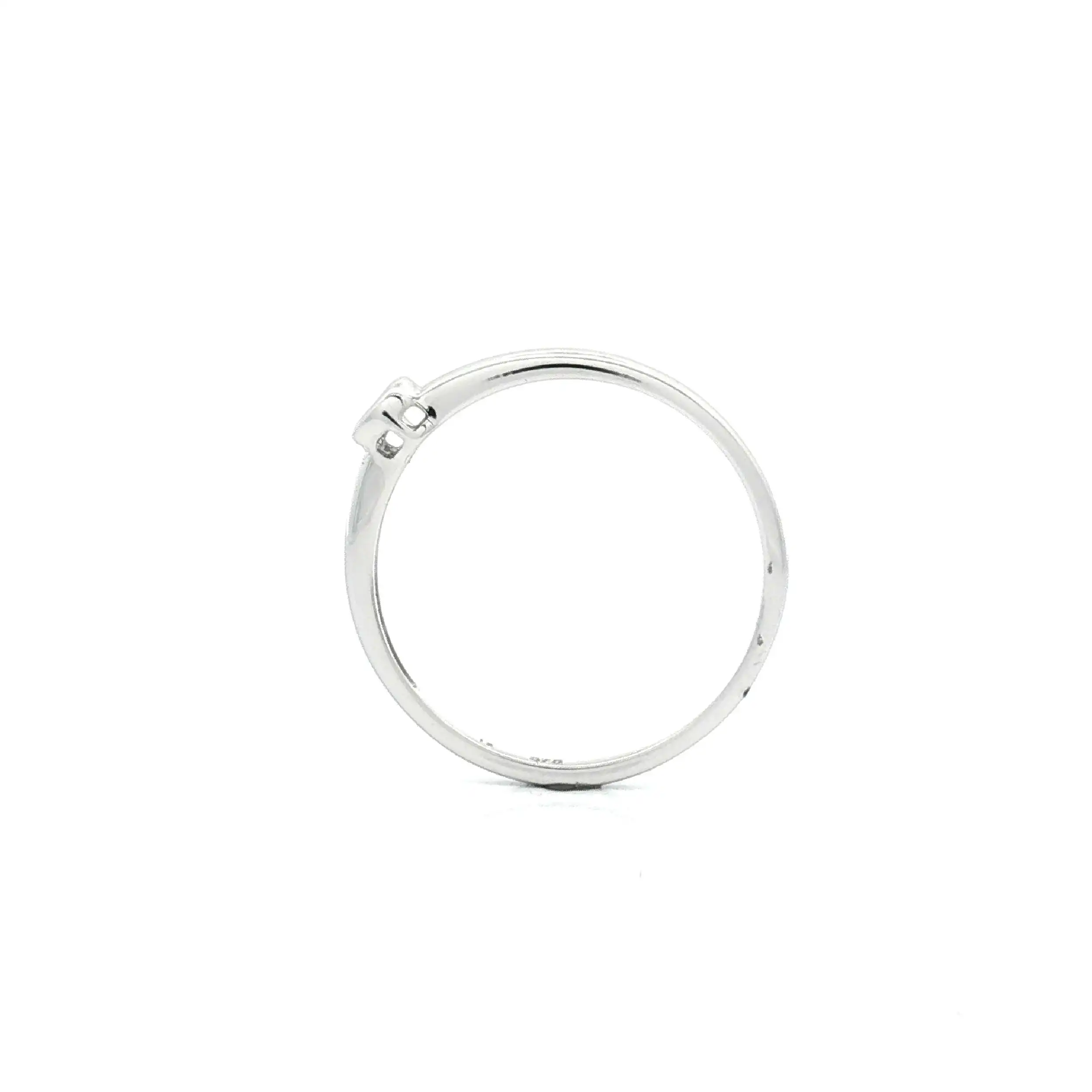 Ring Weißgold mit Brillant Solitär Ring Weißgold mit Brillant Solitär