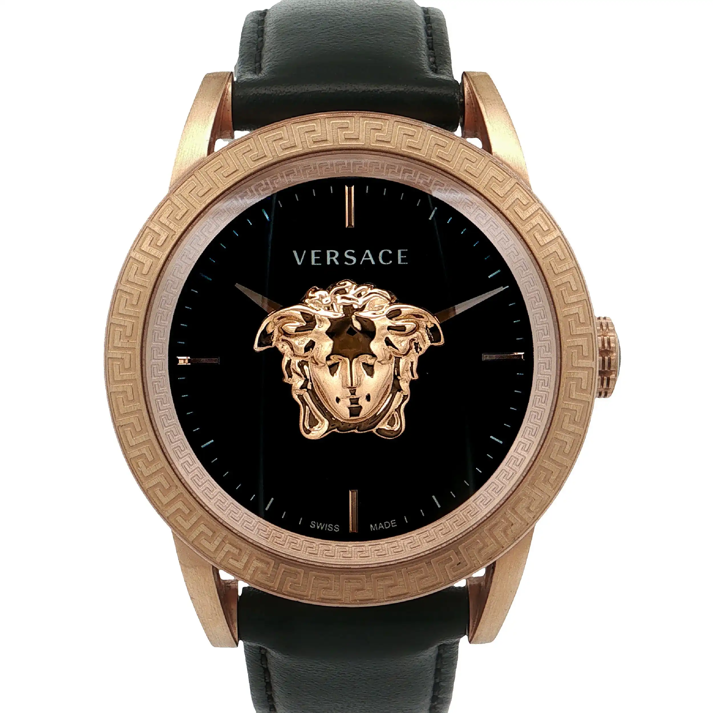 Herrenuhr Versace 43mm vergoldet verd01420 mit Box und Papieren