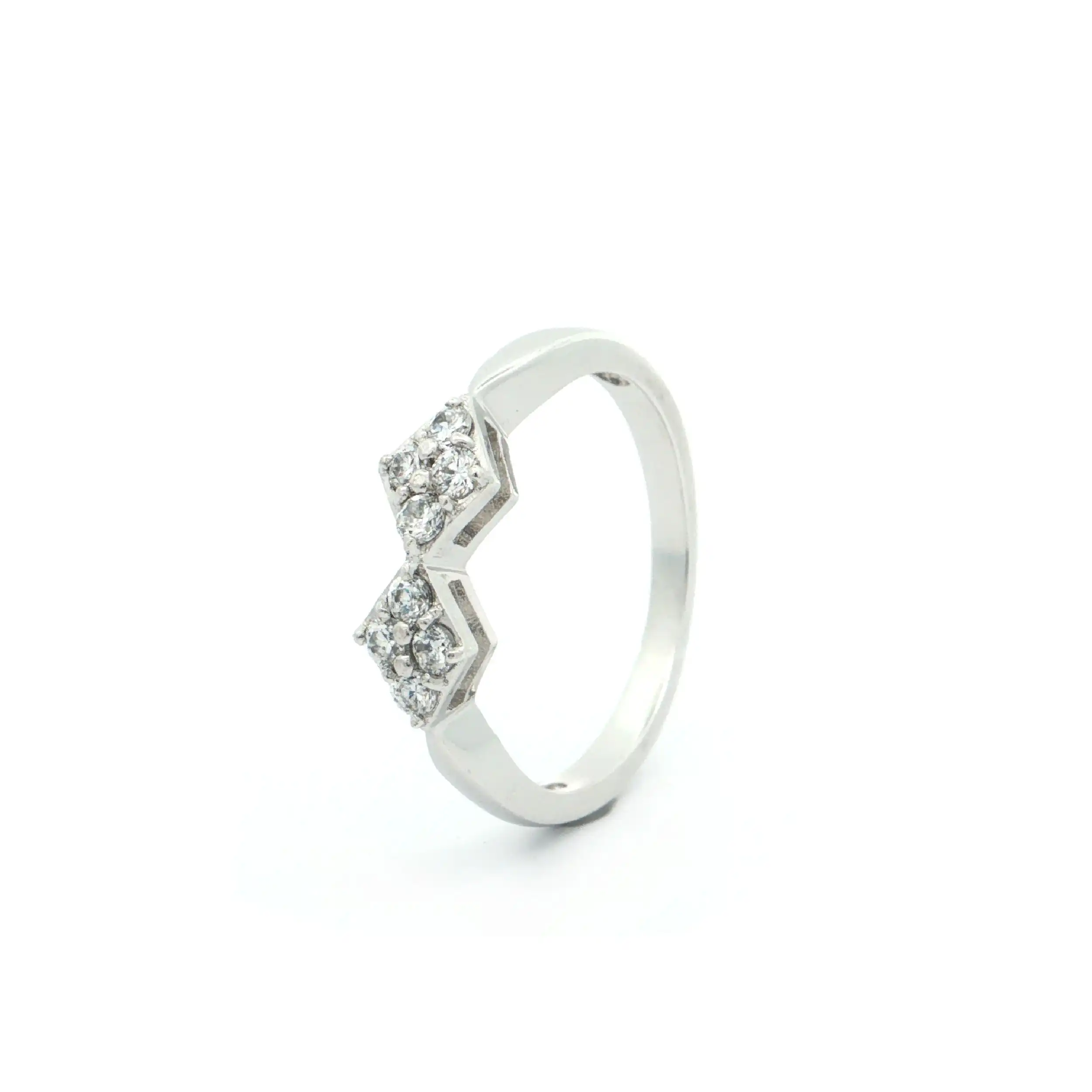 Ring Silber mit Zirkonia