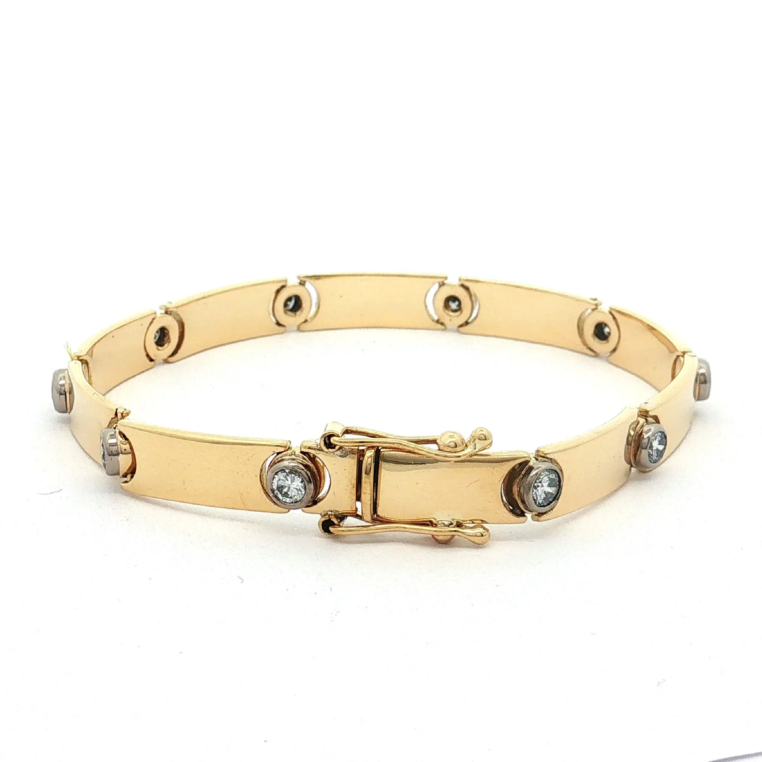Armband Bicolor mit Brillanten