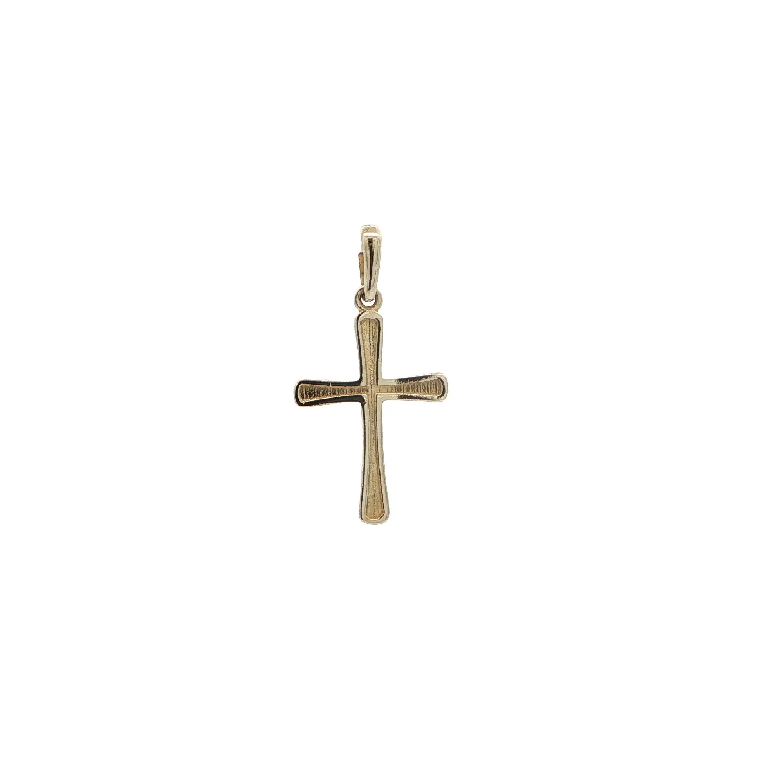 Anhänger Gelbgold Kreuz