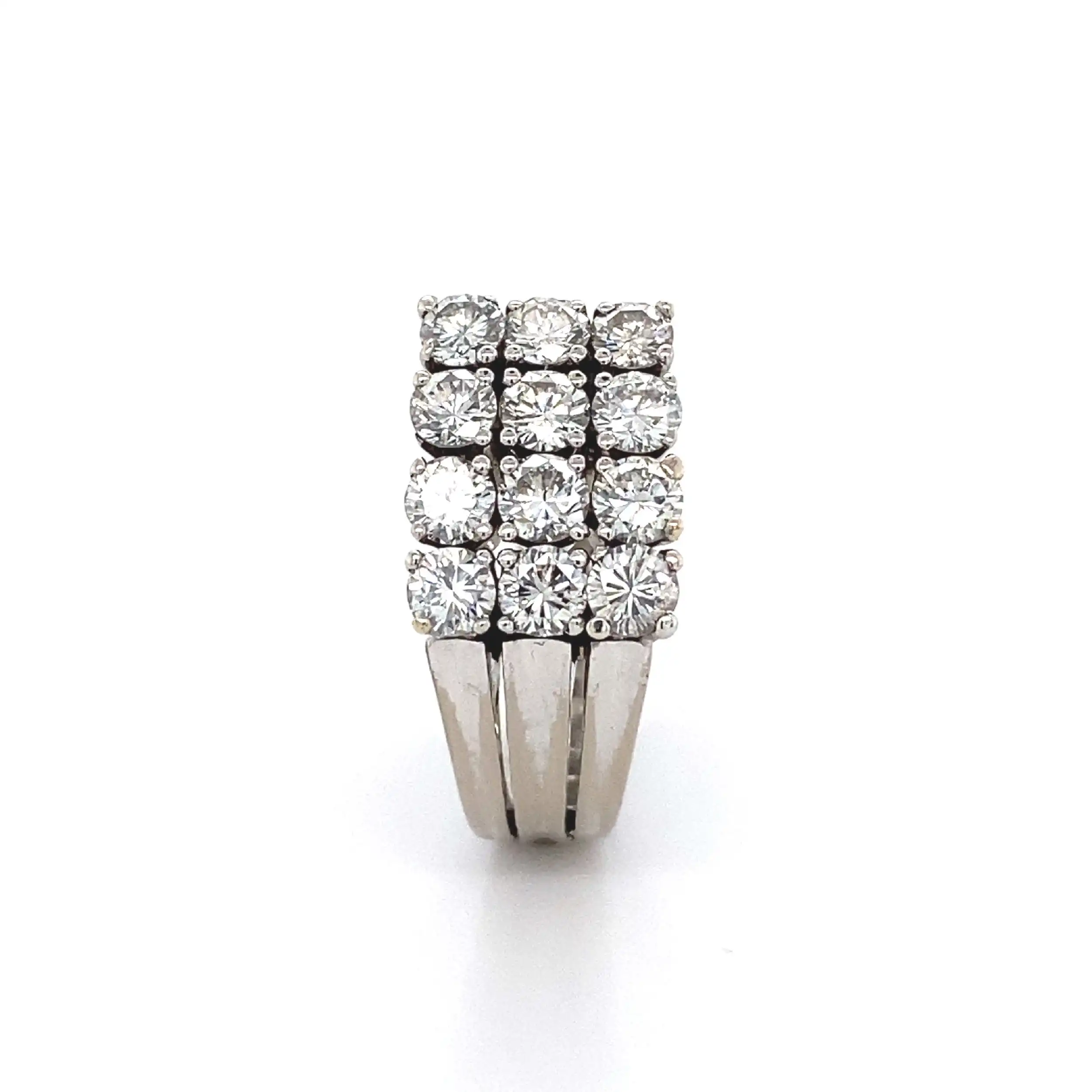 Ring Weißgold mit Brillanten Ring Weißgold mit Brillanten