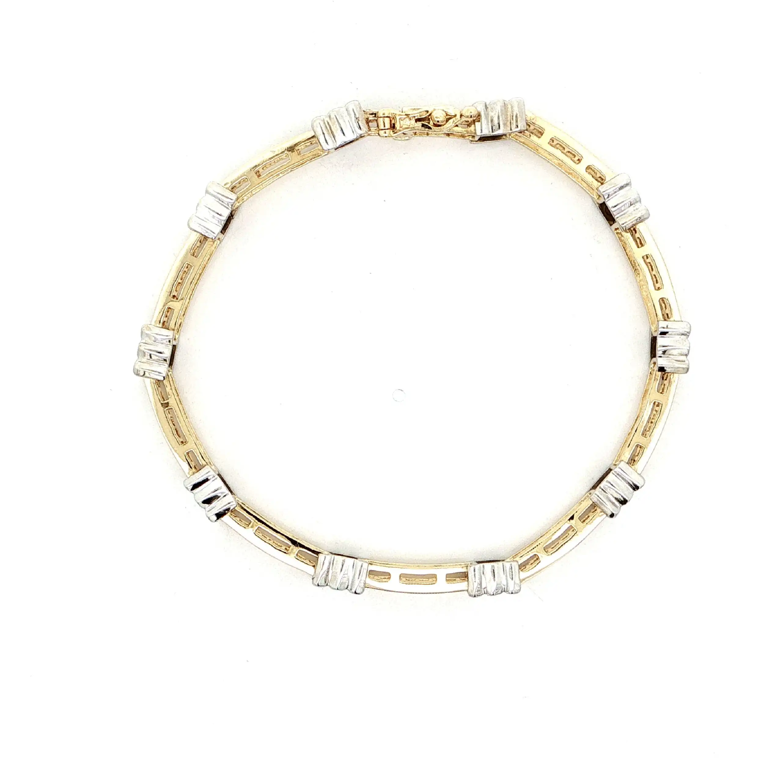 Armband Bicolor mit Brillanten Armband Bicolor mit Brillanten