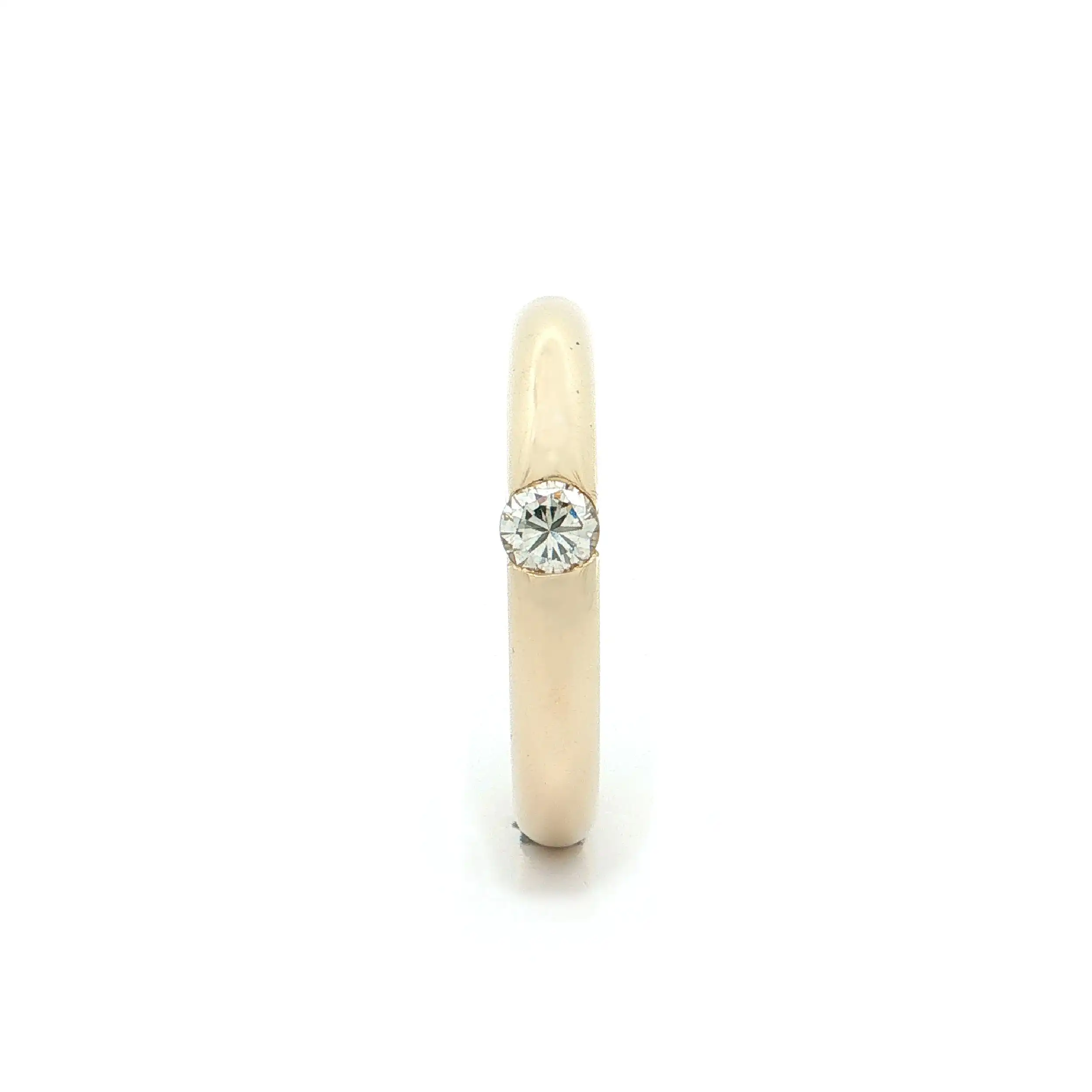 Ring Gelbgold mit Brillant Ring Gelbgold mit Brillant