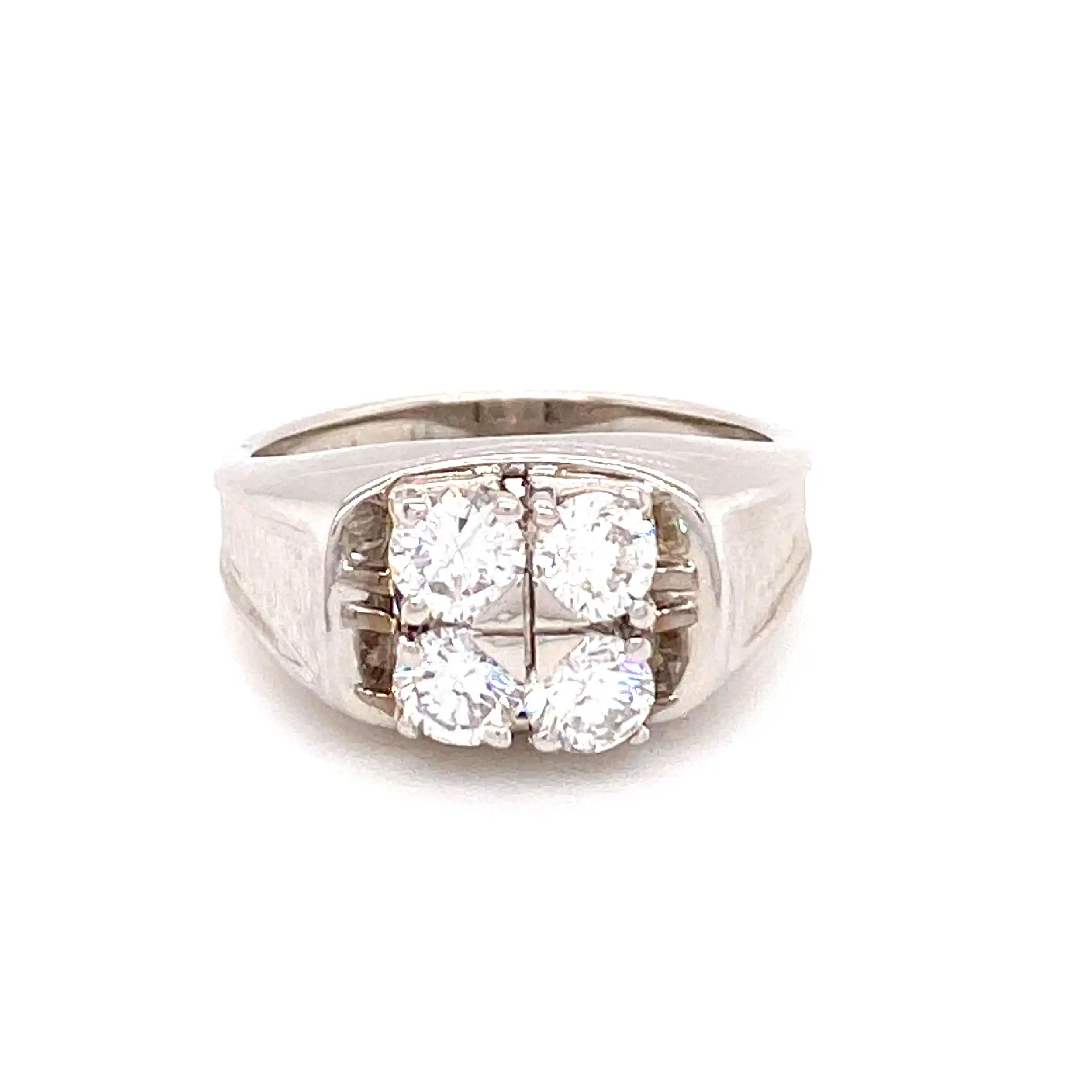 Ring Weißgold mit Brillanten