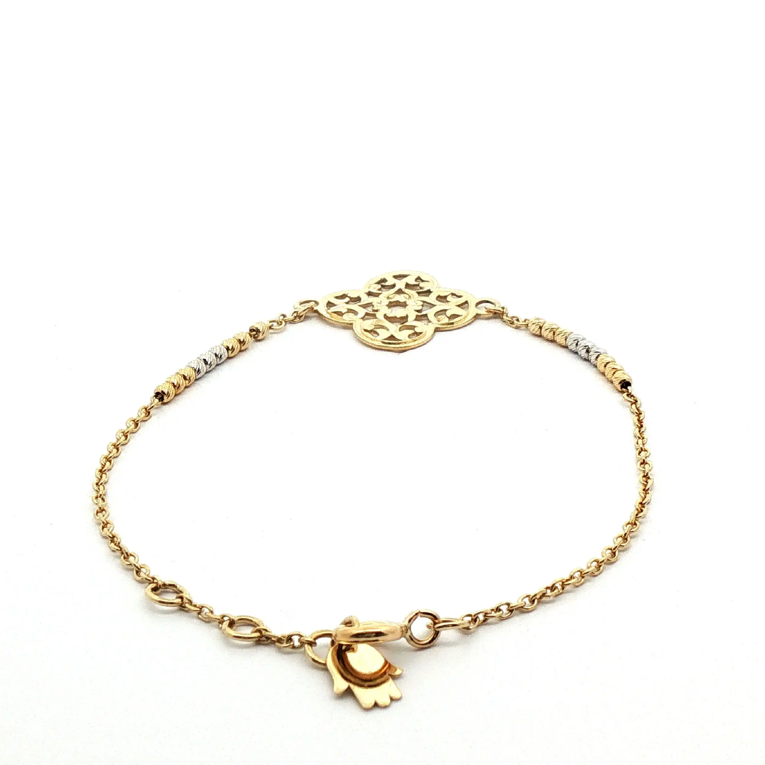 Armband Bicolor mit Kügelchen