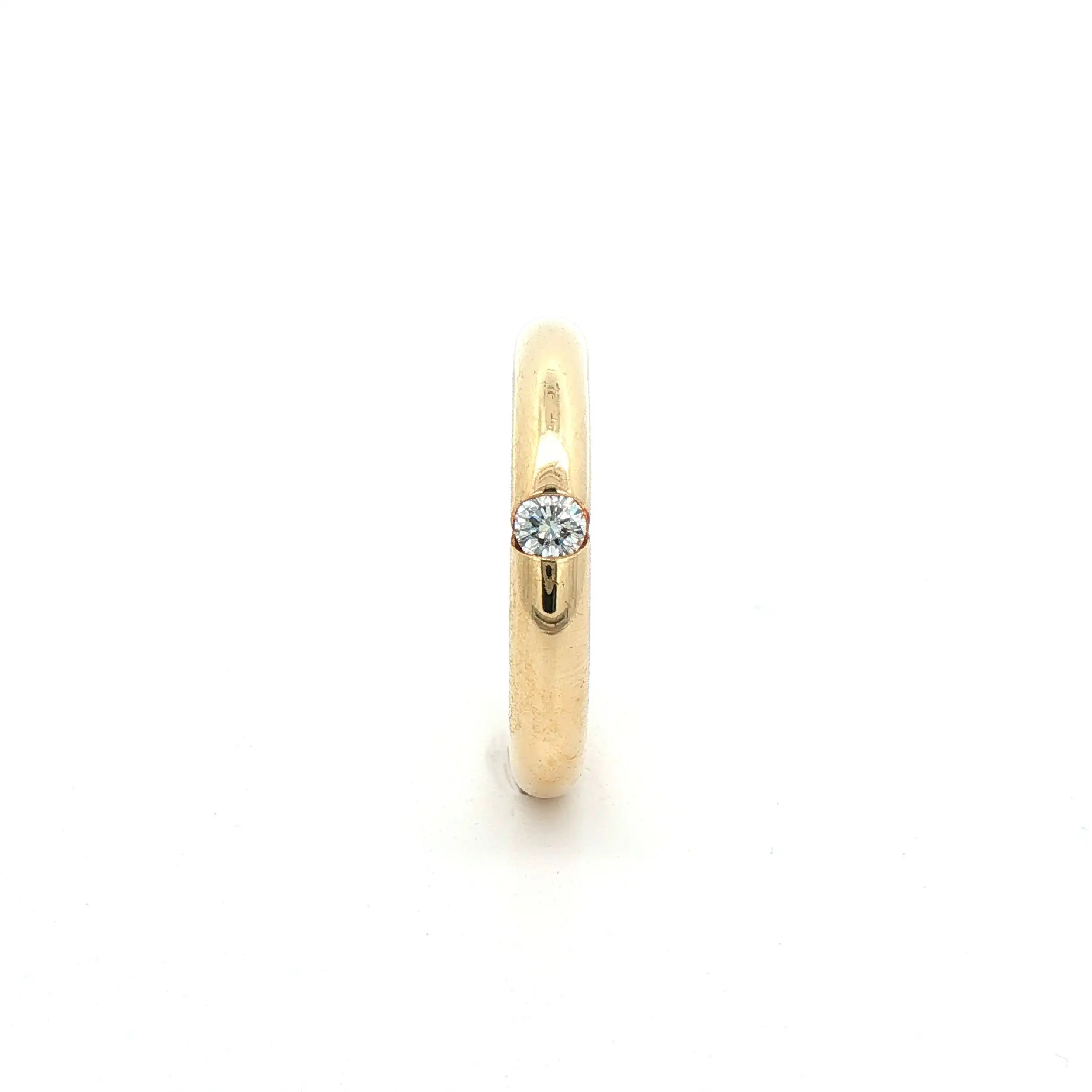 Ring Gelbgold mit Brillant