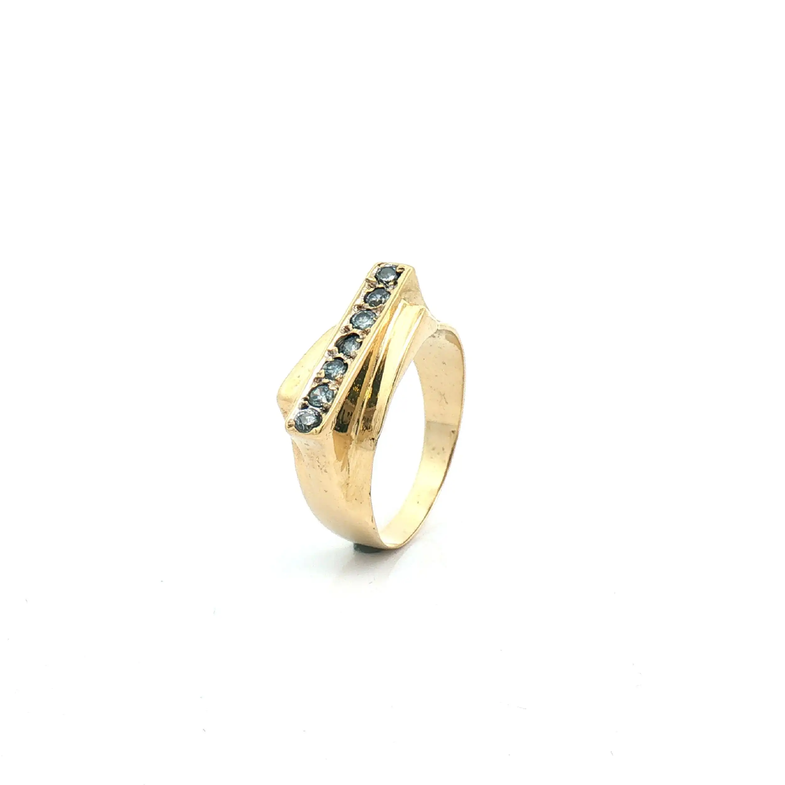 Ring Gelbgold mit Zirkonia