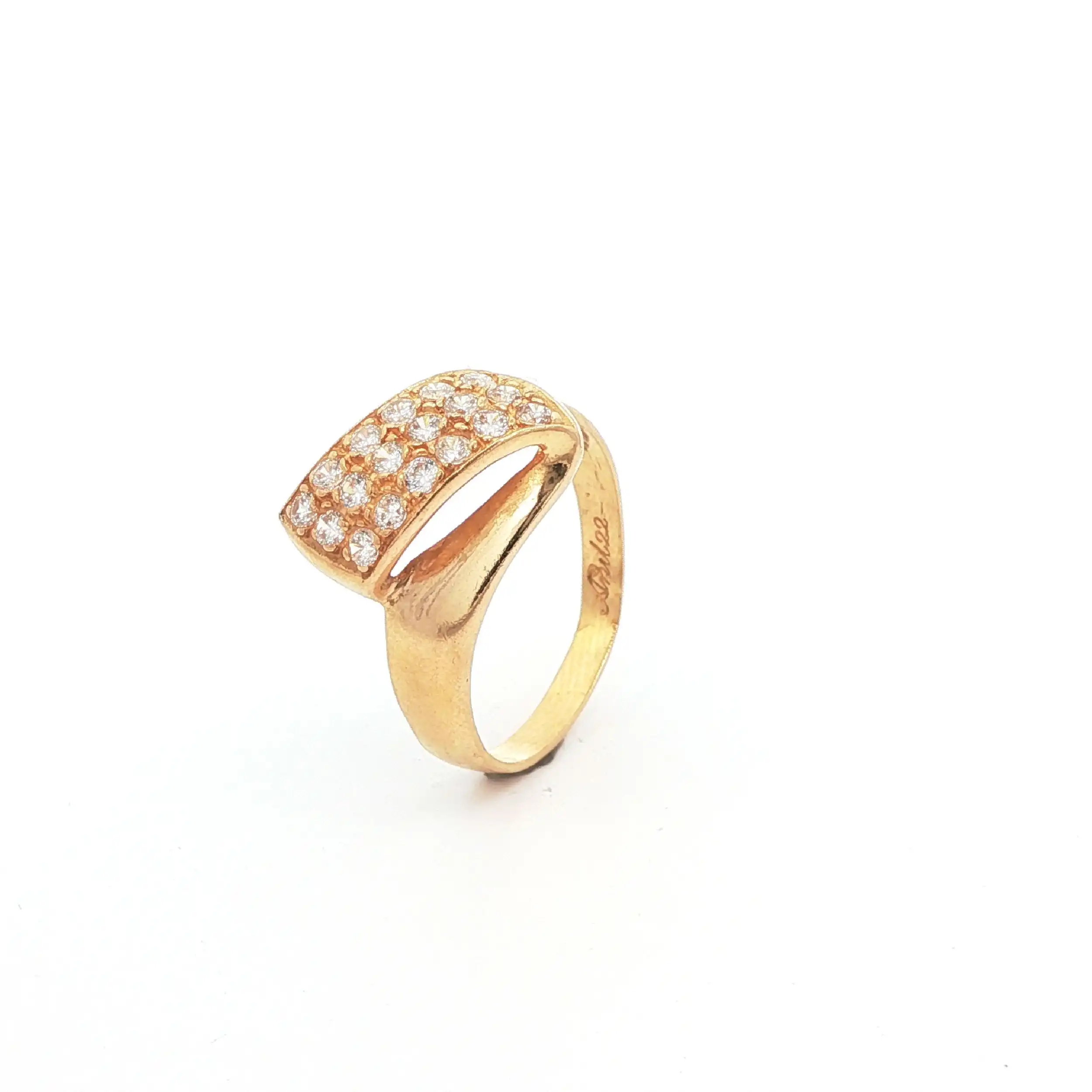 Ring Gelbgold mit Zirkonia