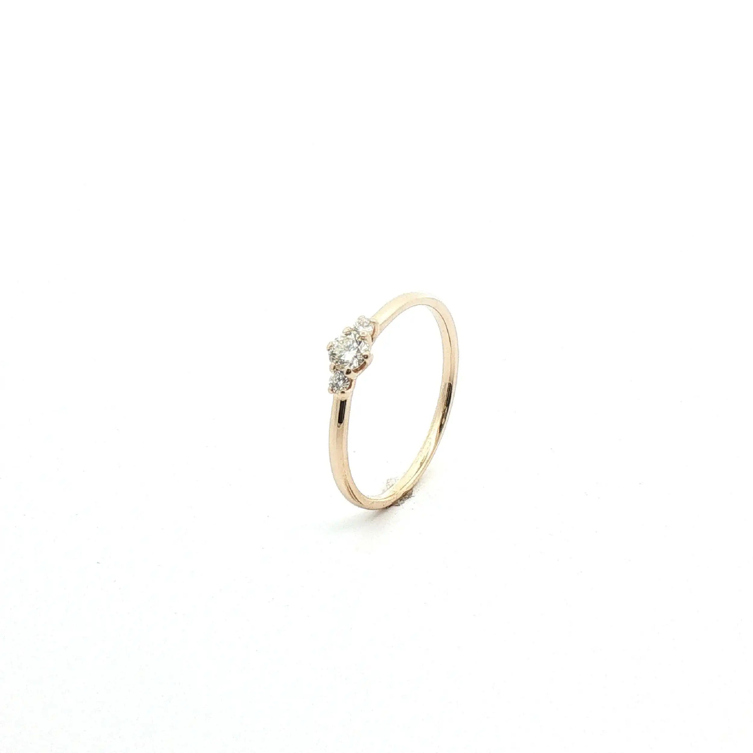 Ring Gelbgold mit Brillanten