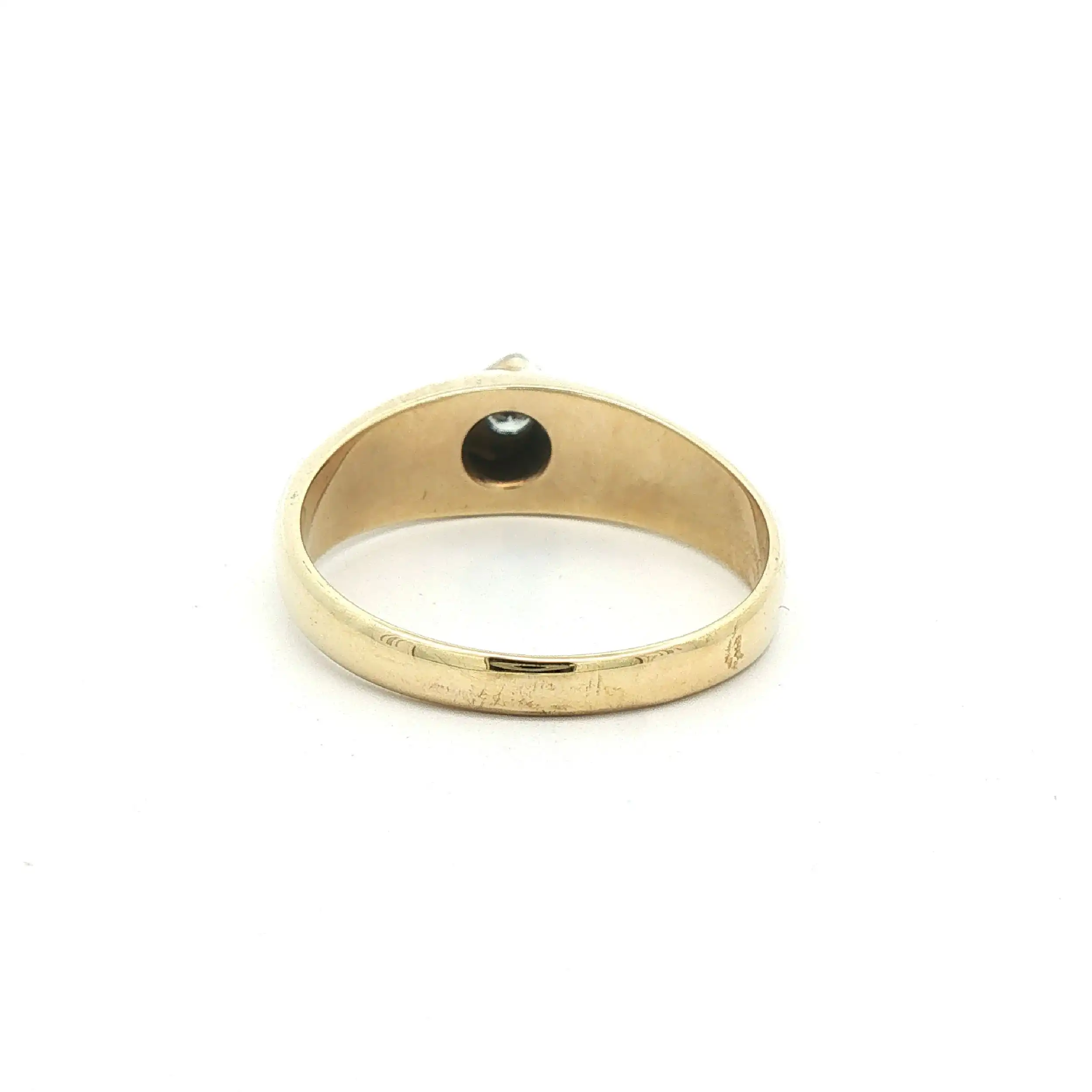 Ring Bicolor mit Brillant