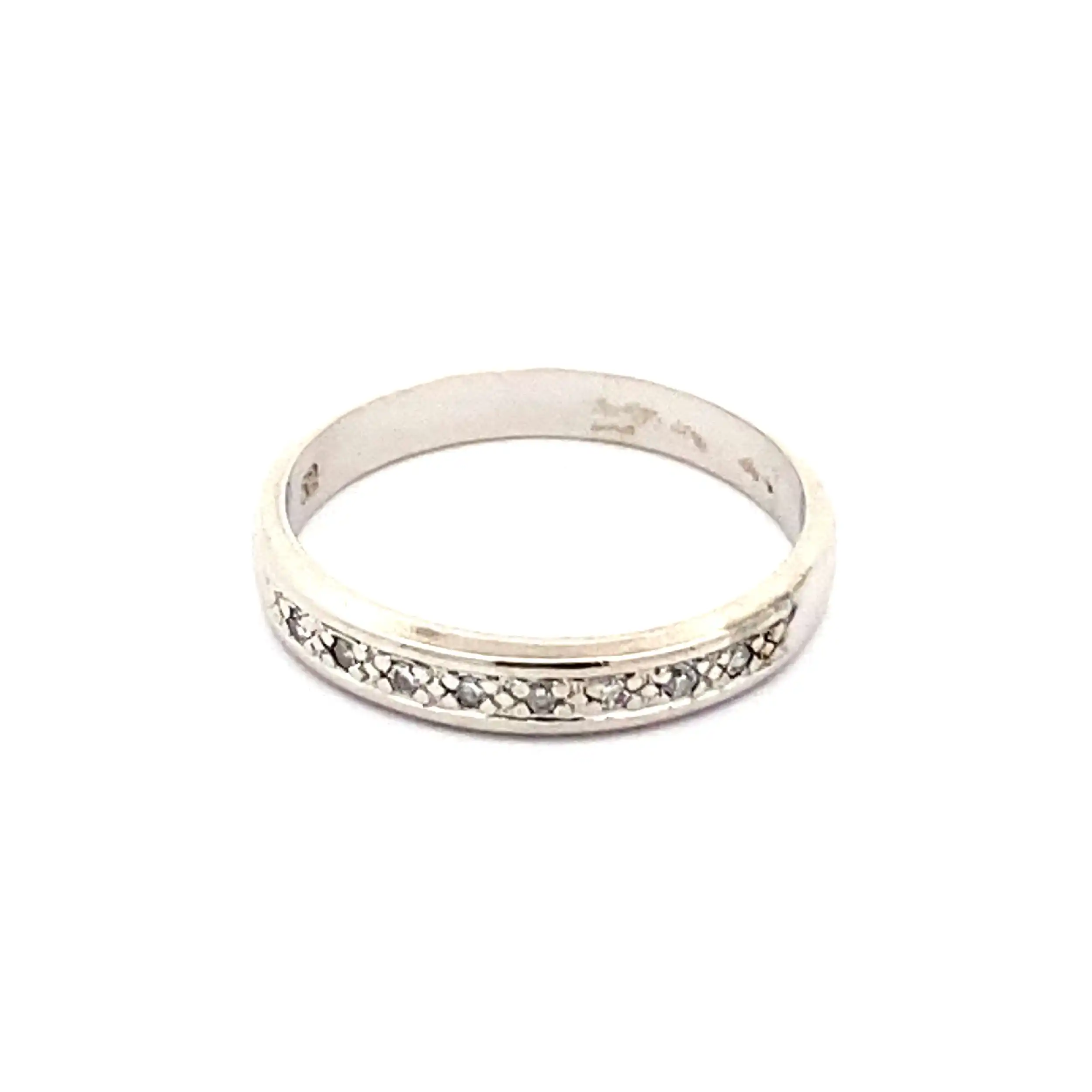 Ring Weißgold "Christ" mit Brillanten