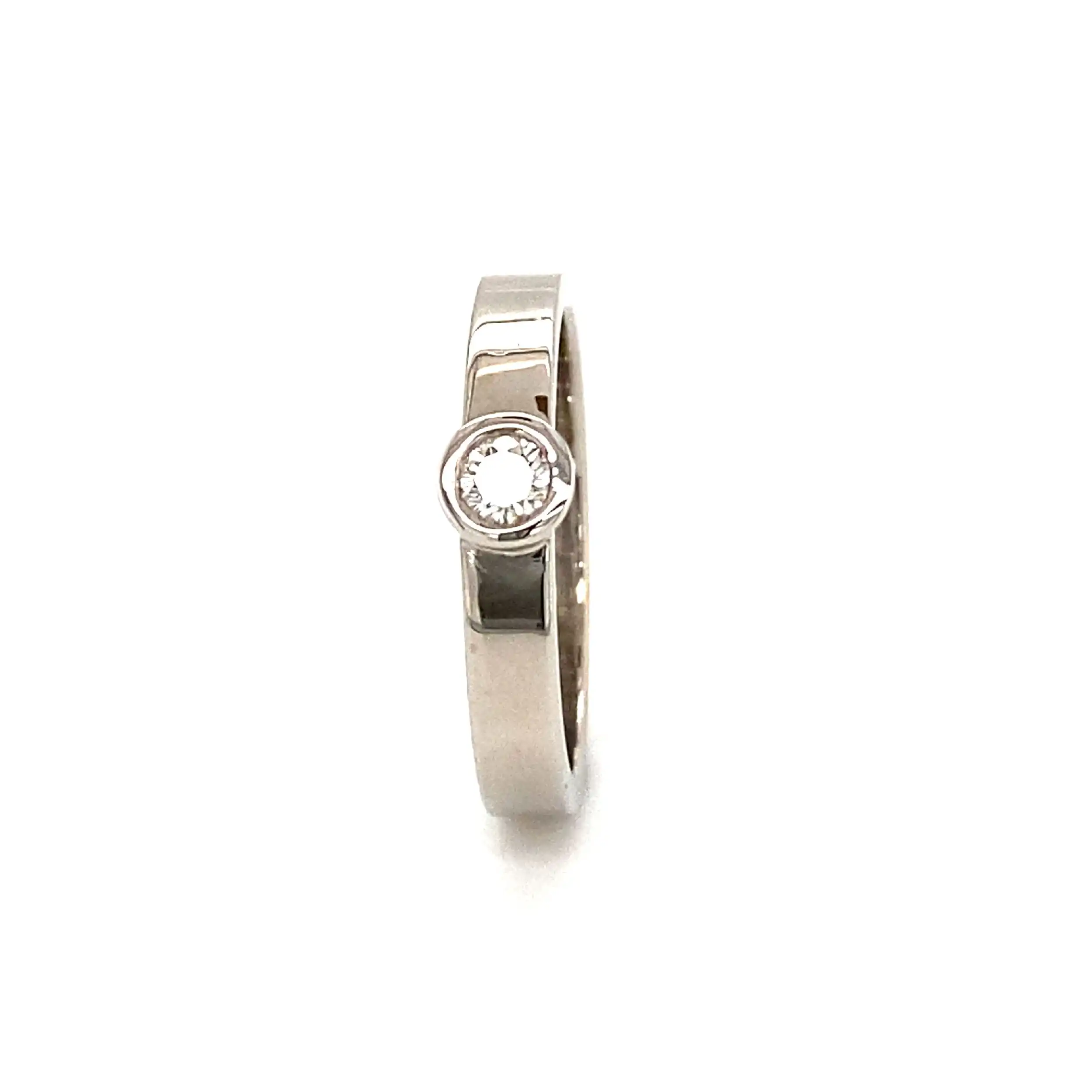 Ring Weißgold mit Brillant