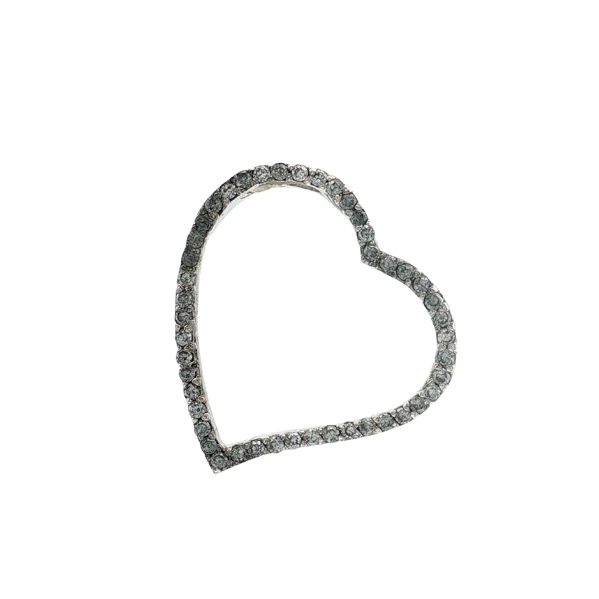 Anhänger Silber Herz mit Zirkonia