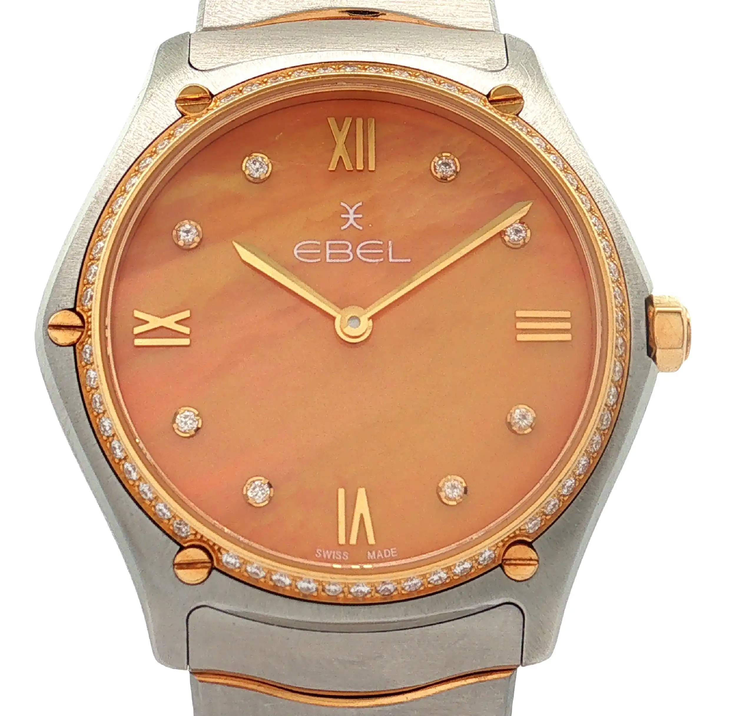 Damenuhr Ebel Sport Classic grande Perlmutt Brillant ZB Damenuhr Ebel Sport Classic grande Perlmutt Brillant ZB