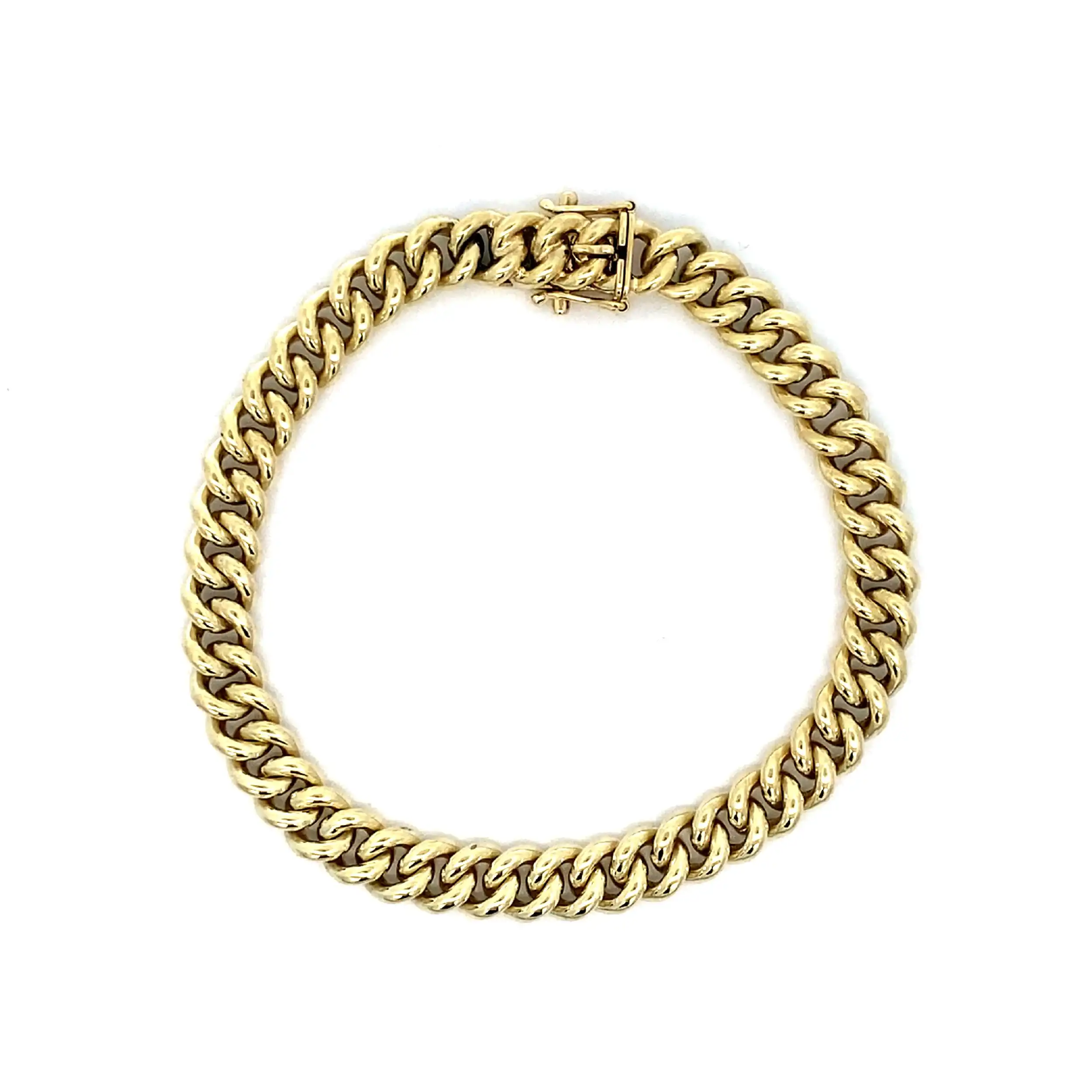 Panzerarmband Gelbgold