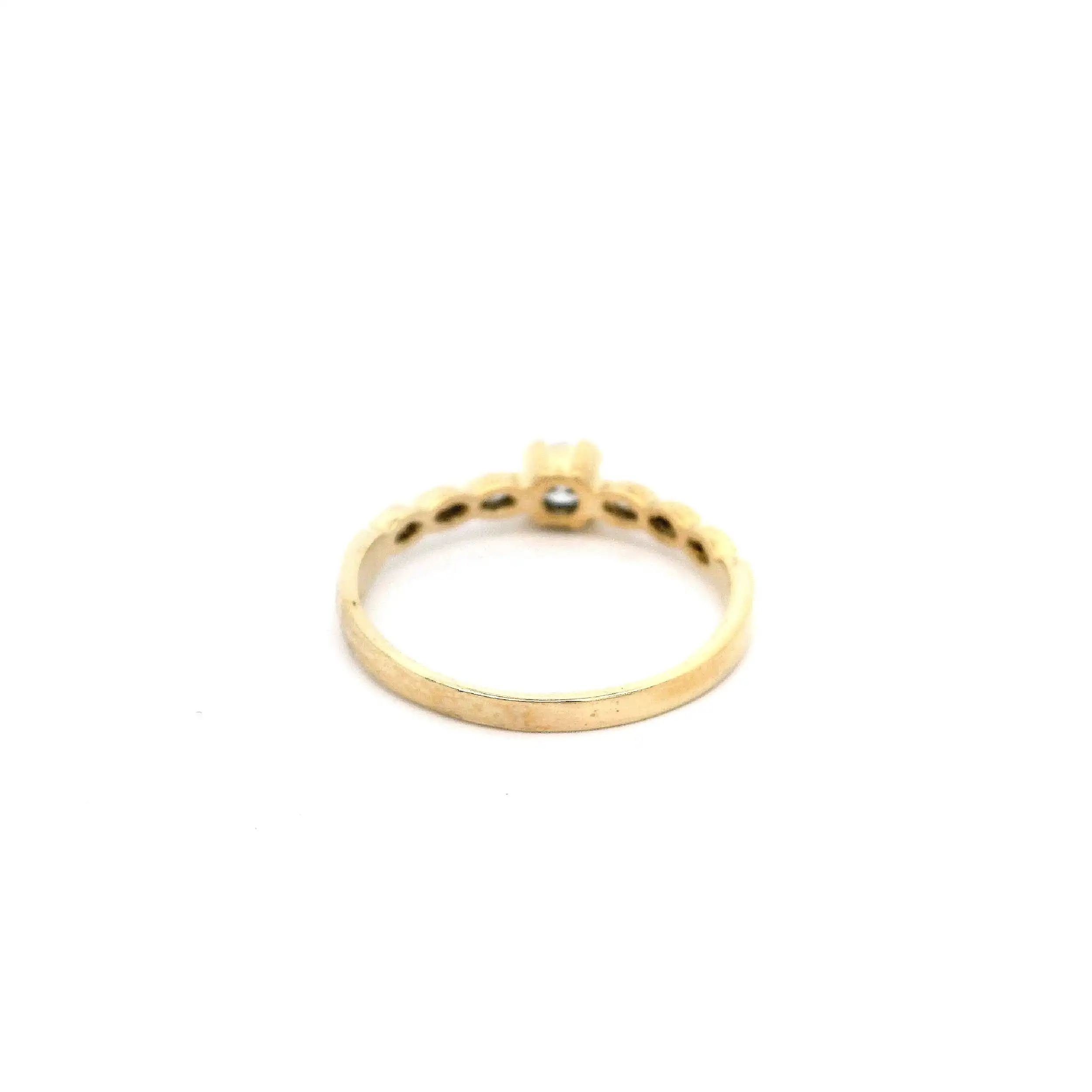 Ring Gelbgold Wempe mit Brillanten und Diamanten Ring Gelbgold Wempe mit Brillanten und Diamanten