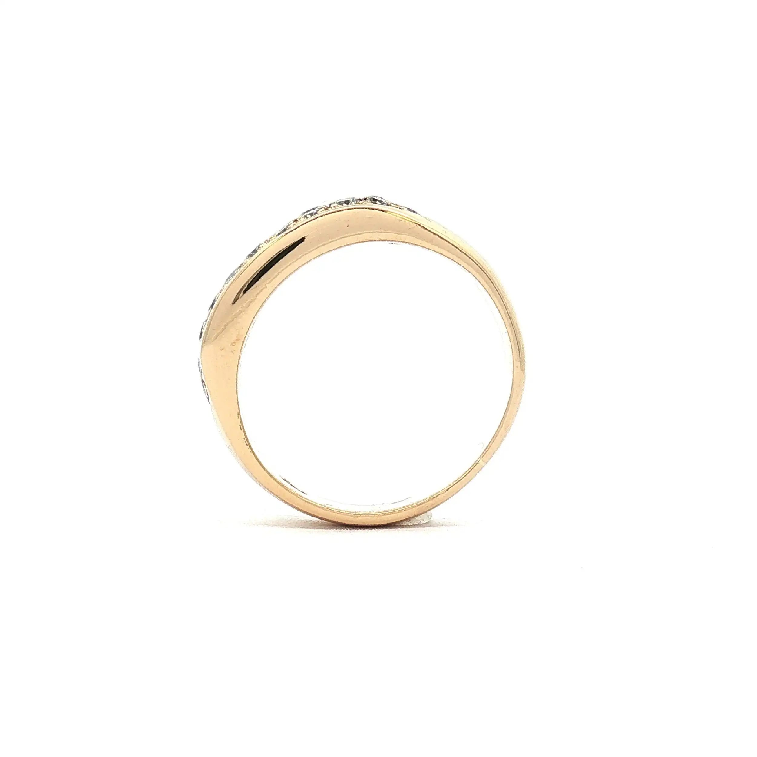 Ring Gelbgold mit Brillanten