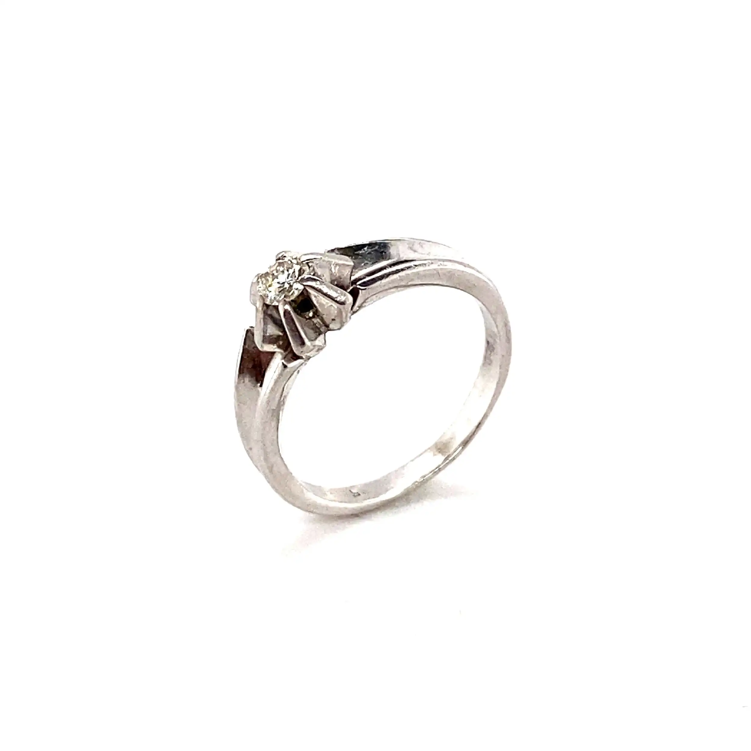Ring Weißgold mit Brillant