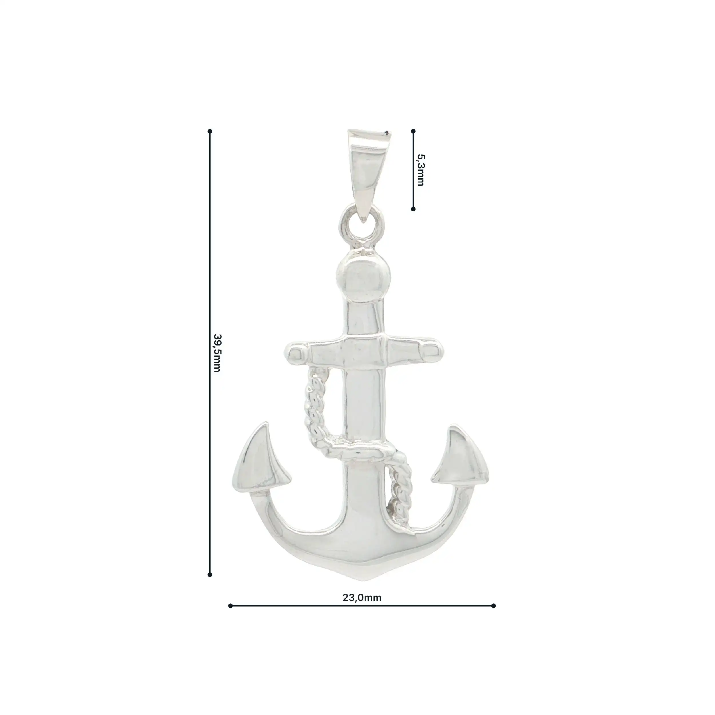 Anhänger Silber "Anker"