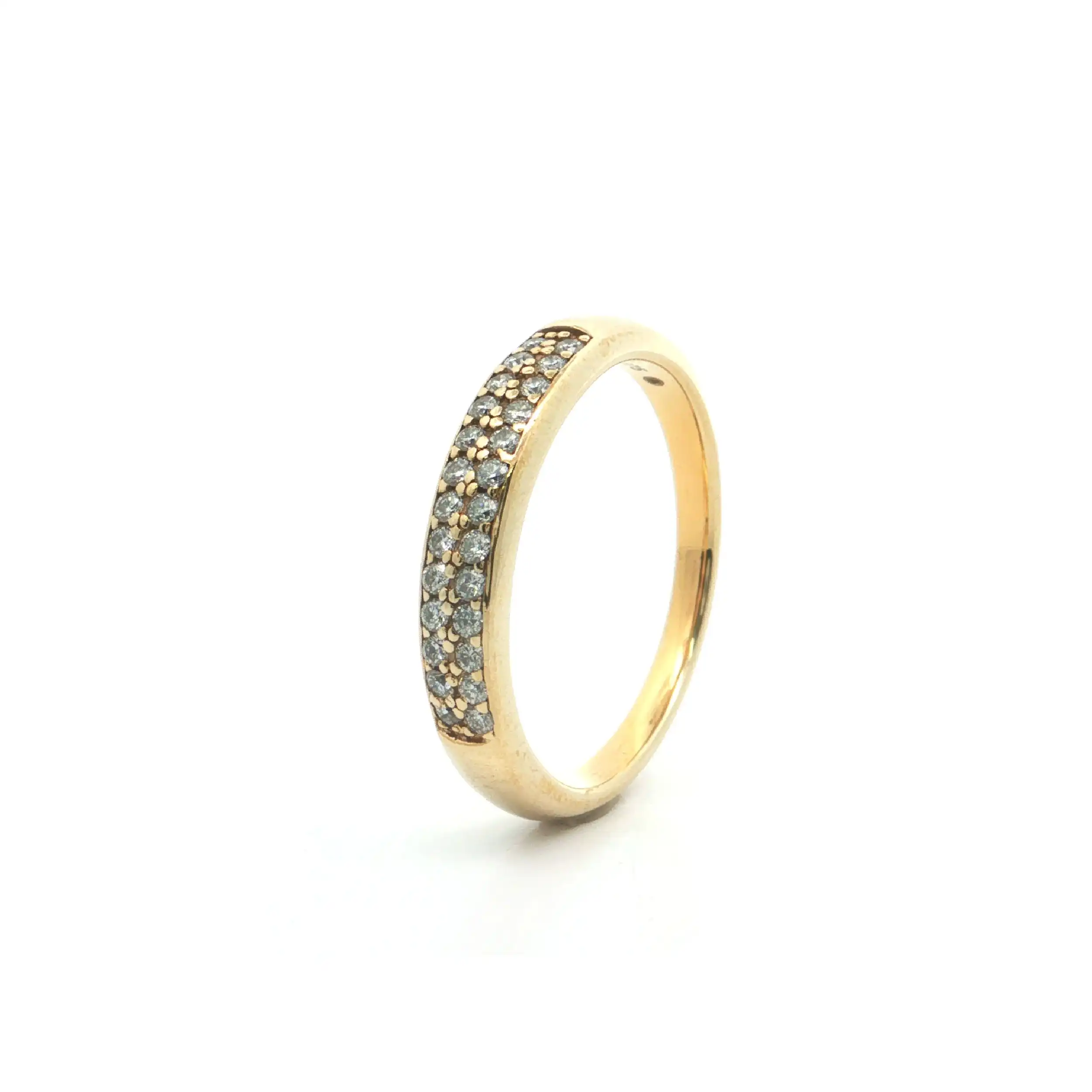 Ring Gelbgold mit Brillanten Ring Gelbgold mit Brillanten