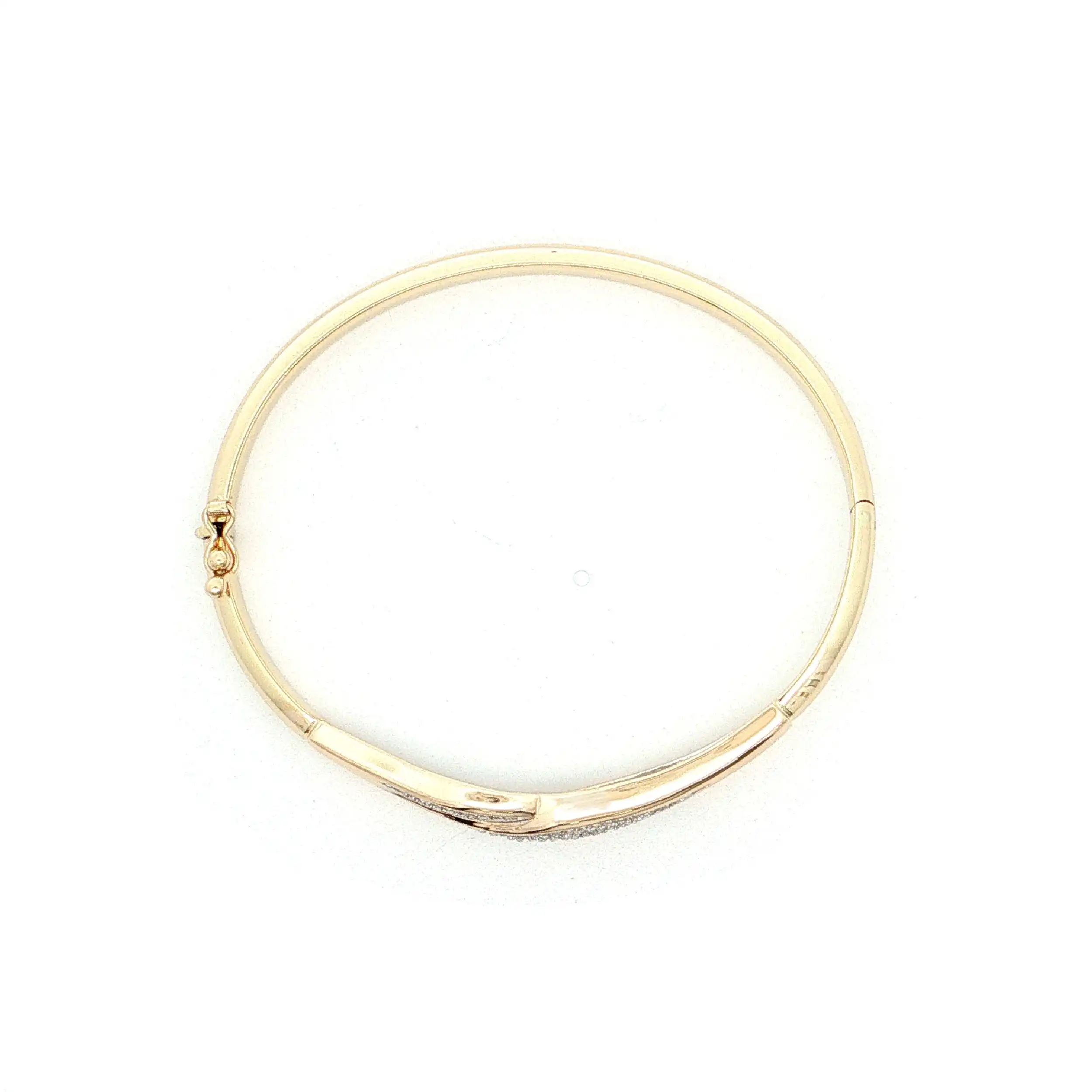 Armreif Bicolor mit Brillanten