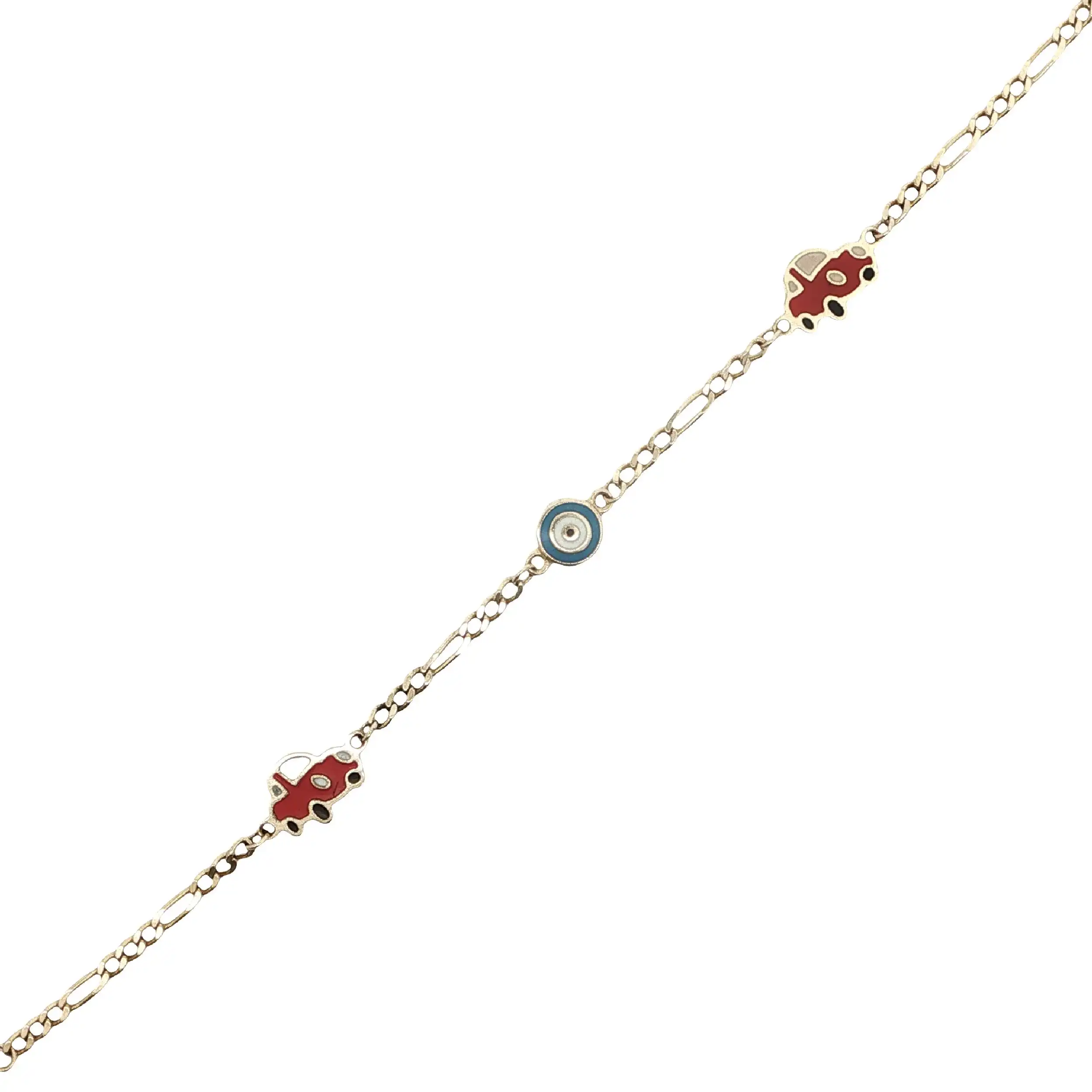 Armband Gelbgold mit Emaille Armband Gelbgold mit Emaille