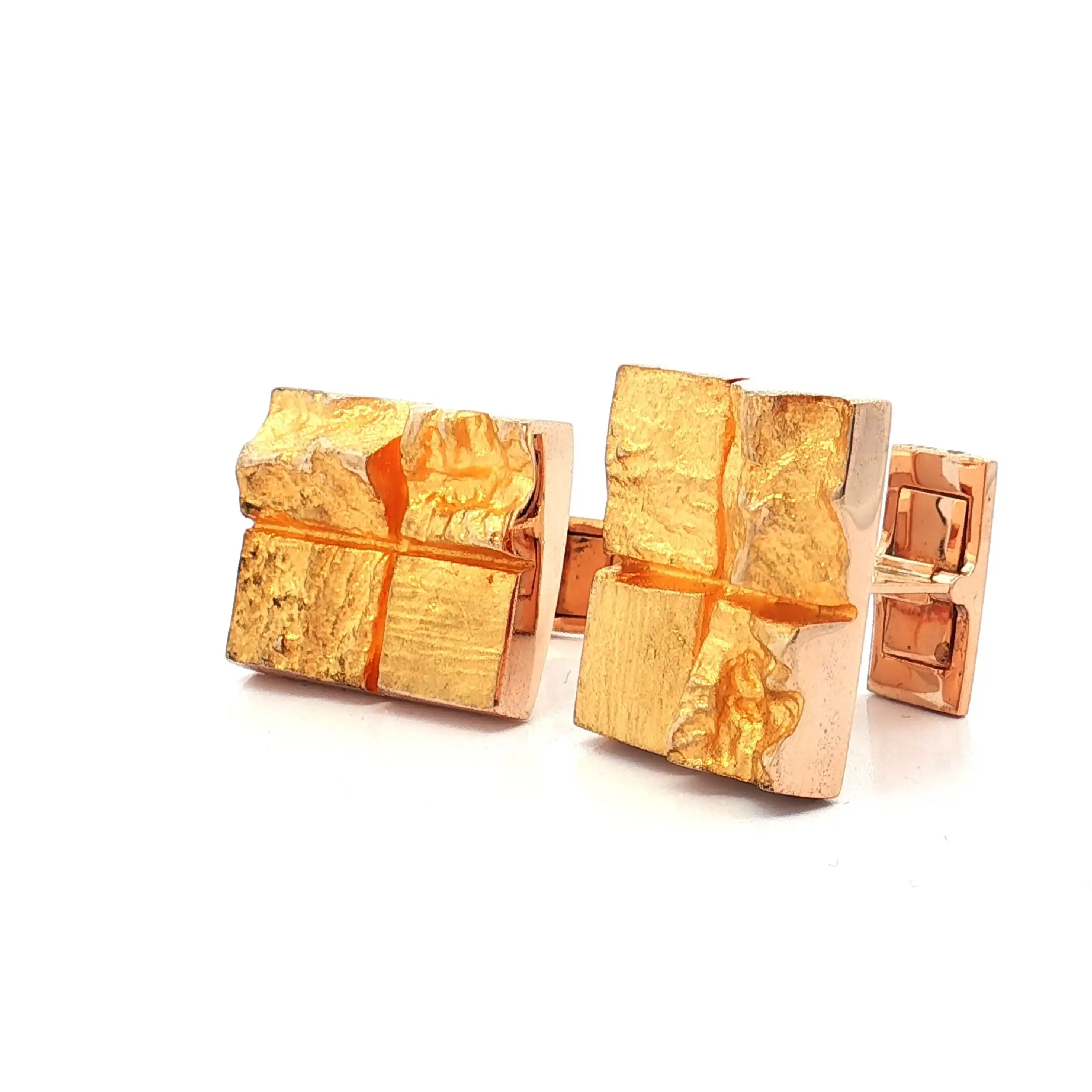 Manschettenknöpfe Gelbgold Lapponia Björn Weckström Manschettenknöpfe Gelbgold Lapponia Björn Weckström