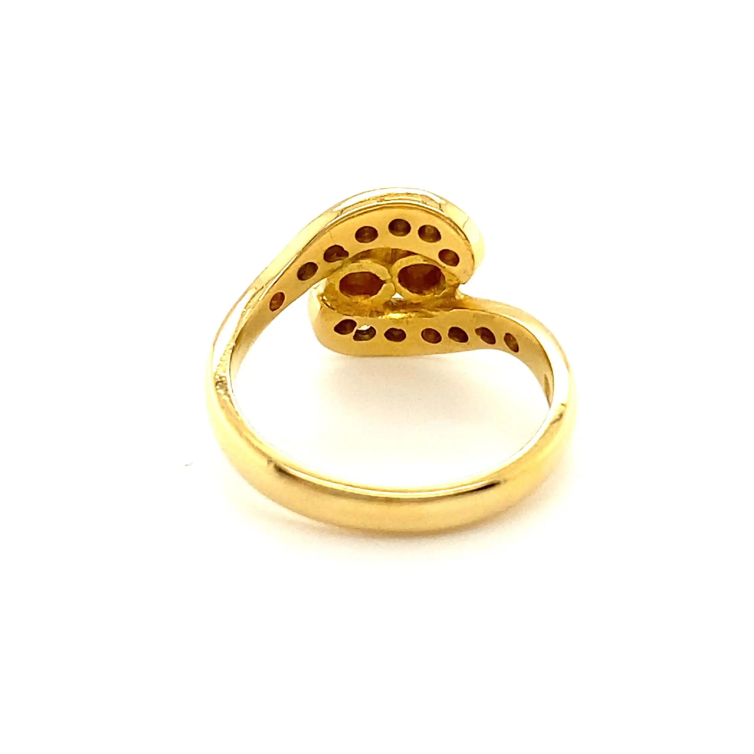 Ring Gelbgold mit Brillanten