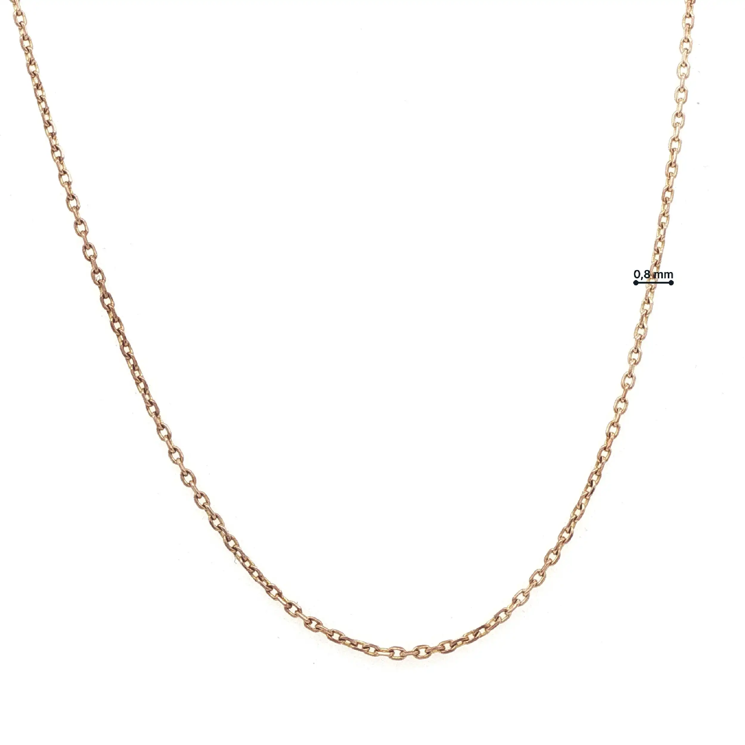 Ankerkette Gelbgold