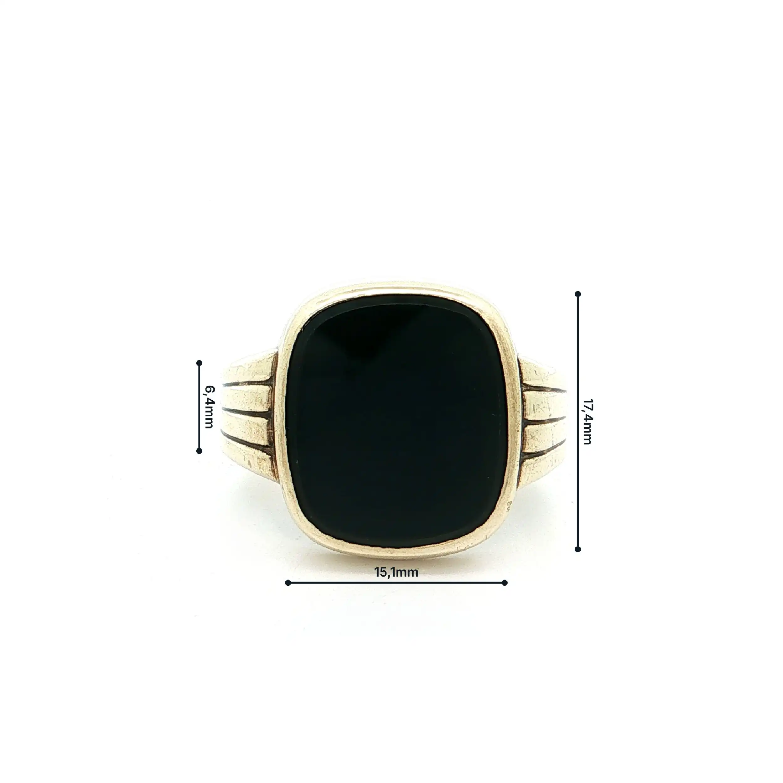 Herren Siegelring mit Onyx Herren Siegelring mit Onyx