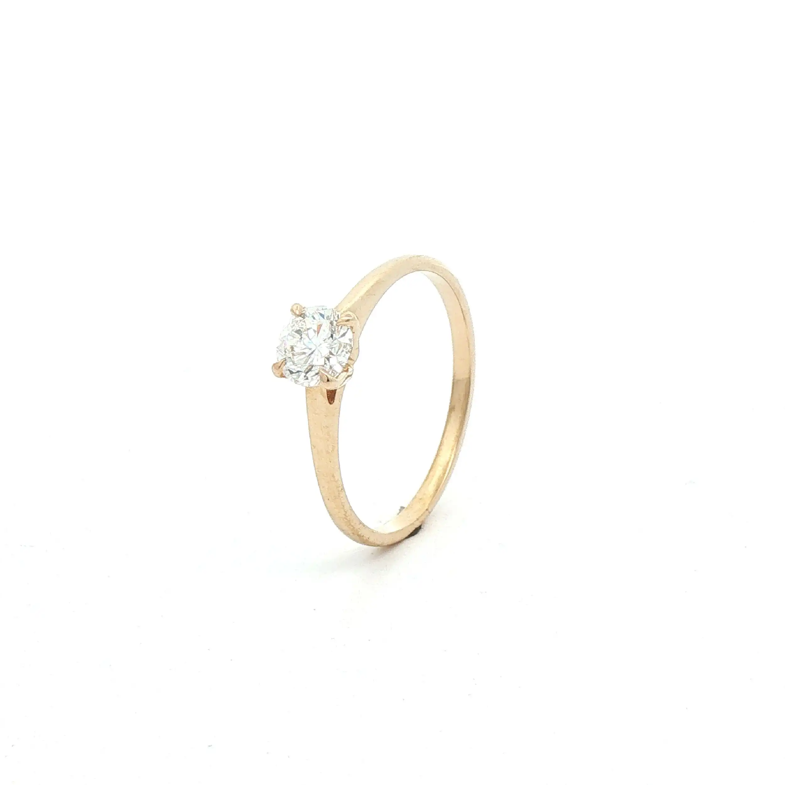 Ring Gelbgold Christ mit Brillant Ring Gelbgold Christ mit Brillant