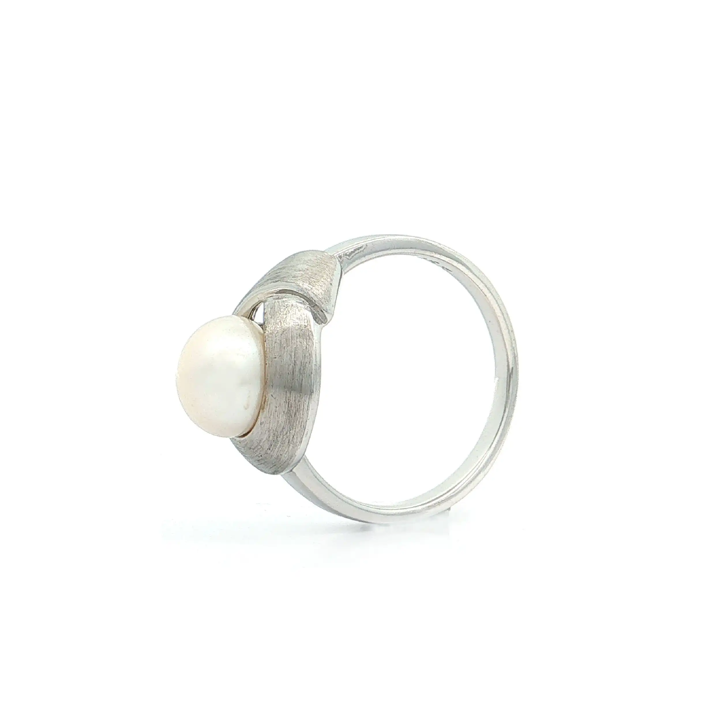 Ring Silber mit Perle