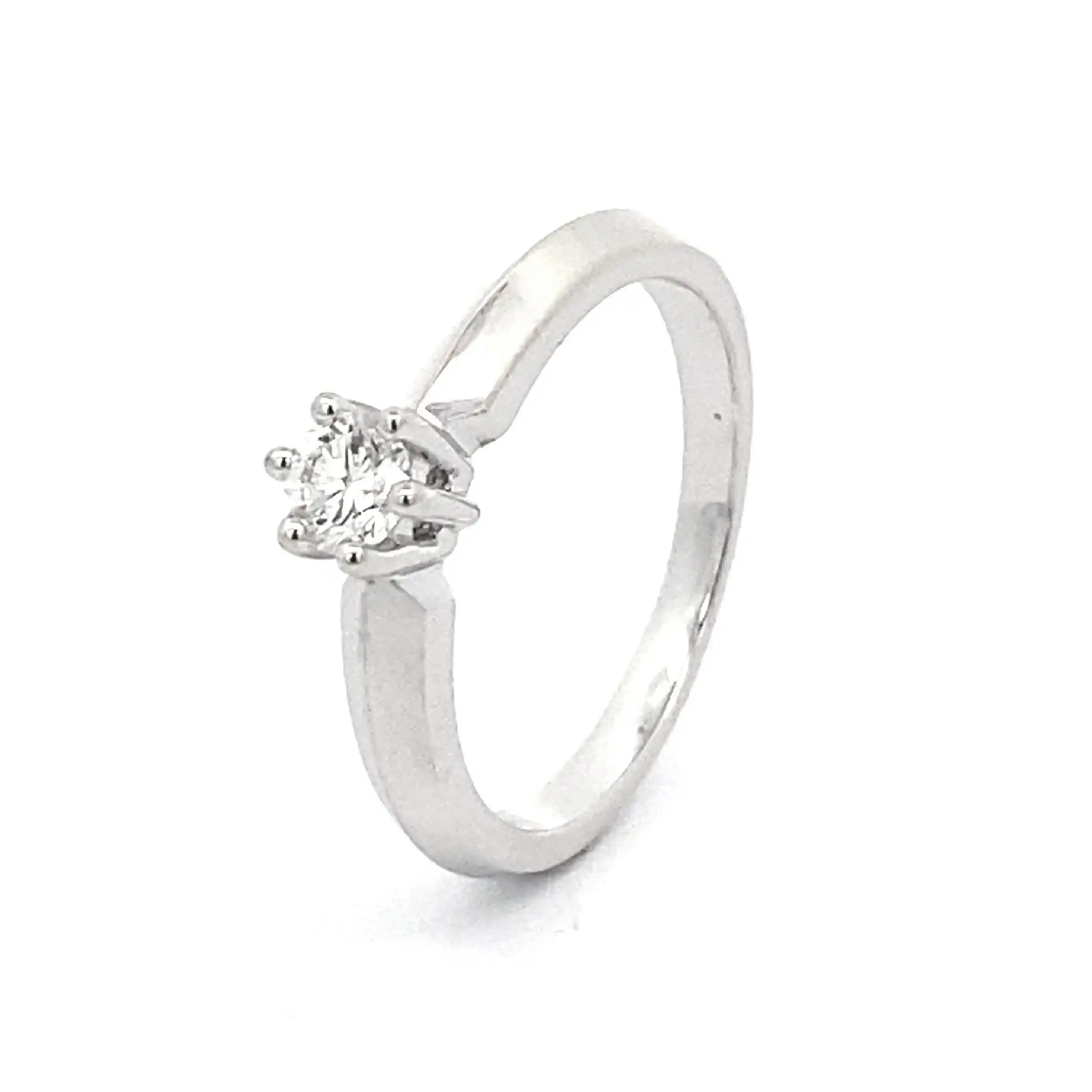 Ring Weißgold mit Brillant