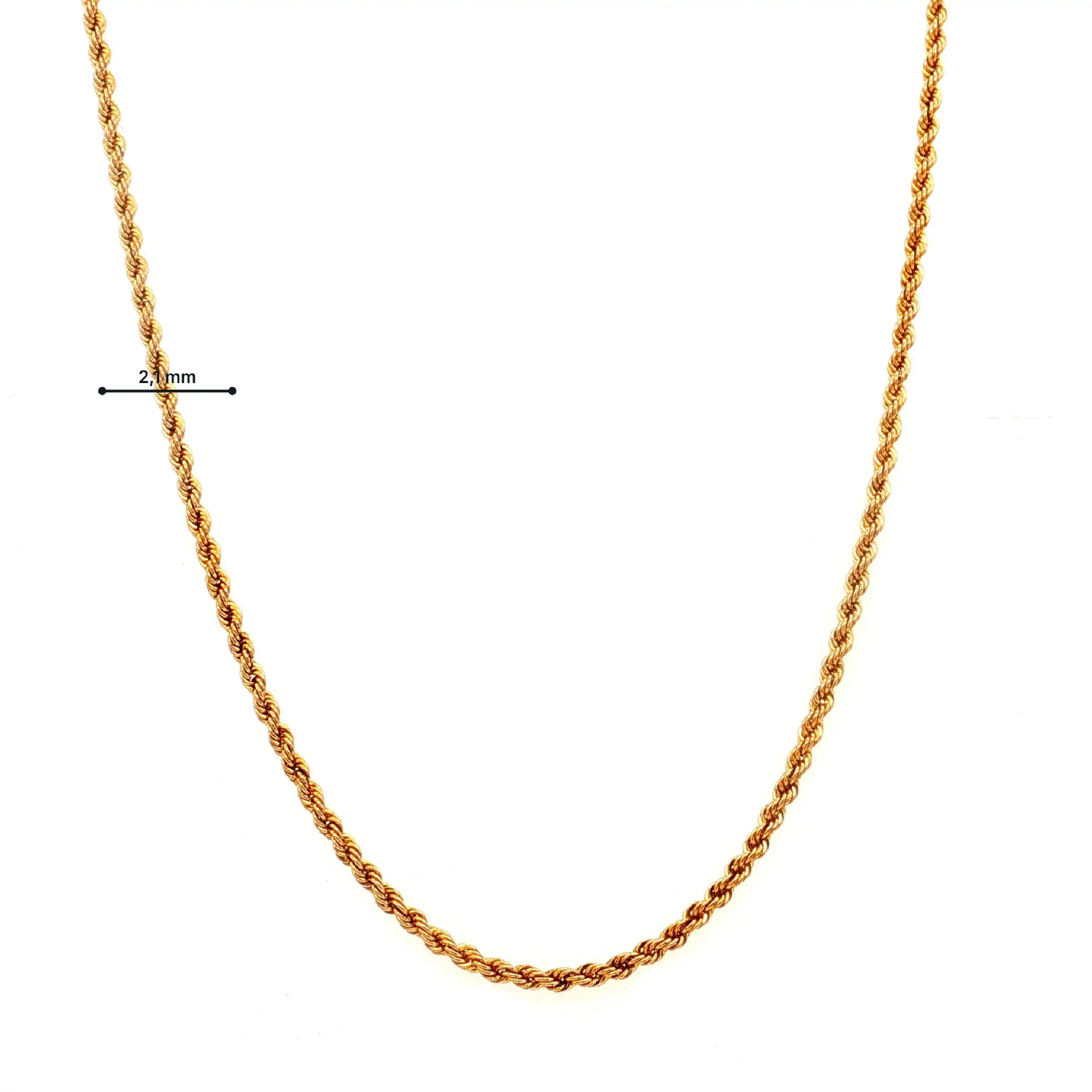 Kette Gelbgold gedreht Kette Gelbgold gedreht