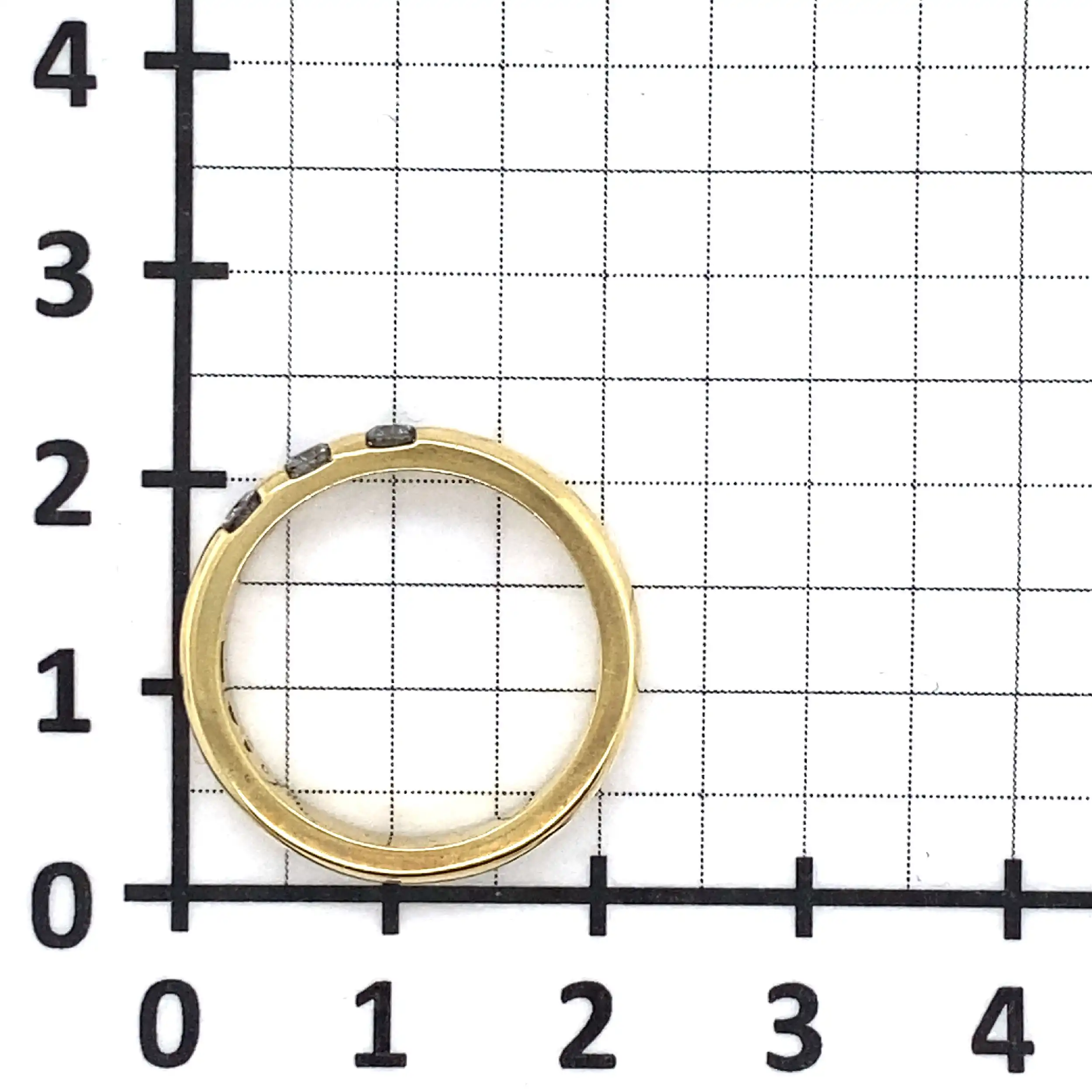 Ring Gelbgold mit Brillanten Ring Gelbgold mit Brillanten