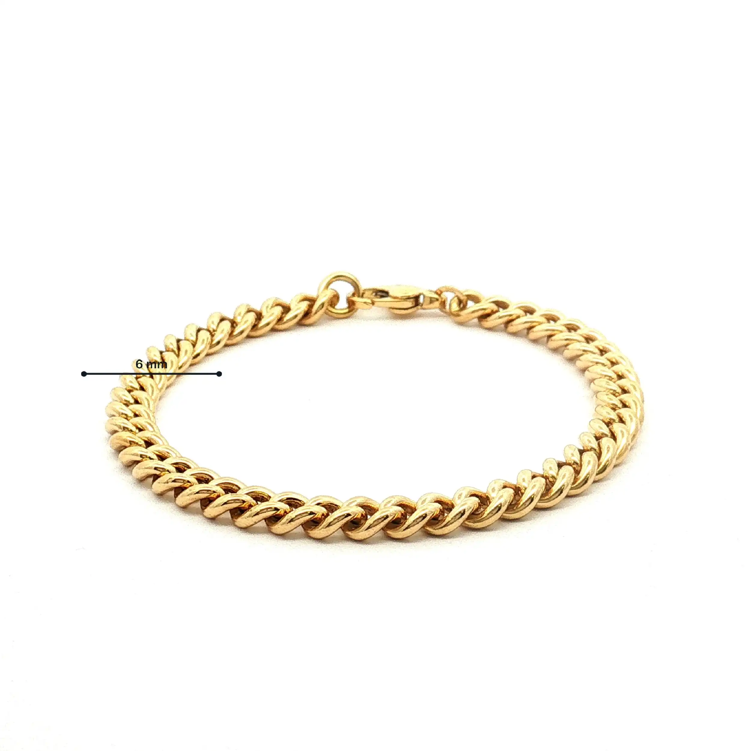 Panzerarmband Gelbgold