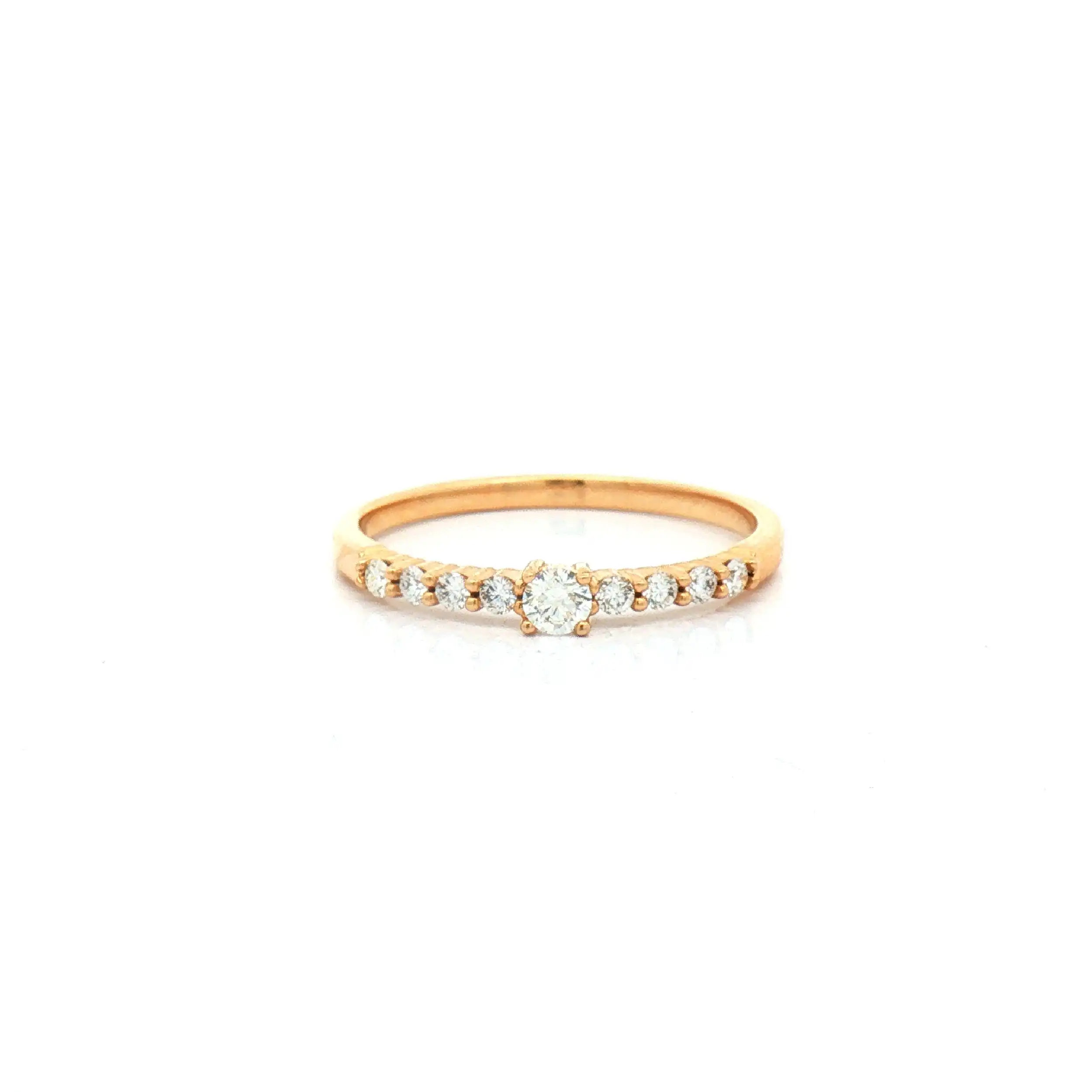 Ring Gelbgold mit Brillanten mit 0,3ct graviert